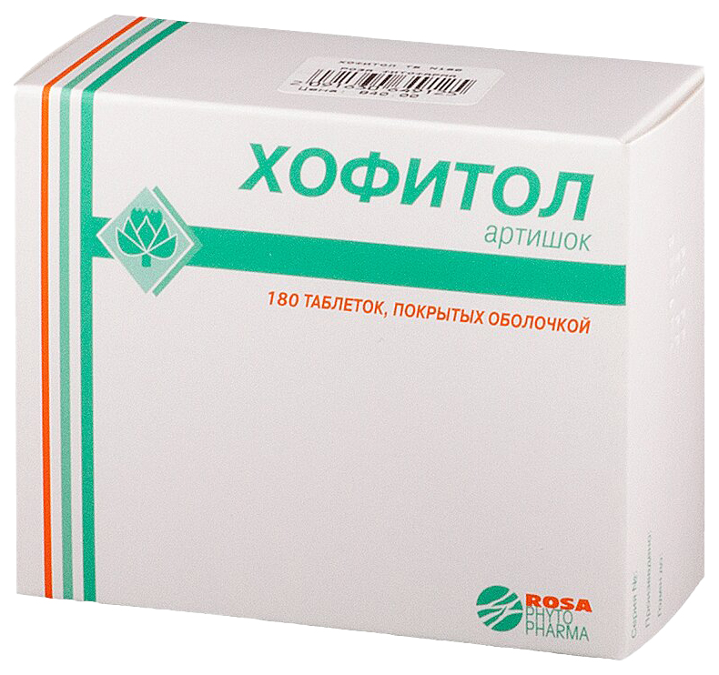 

Хофитол таблетки покрытые оболочкой 180 шт.