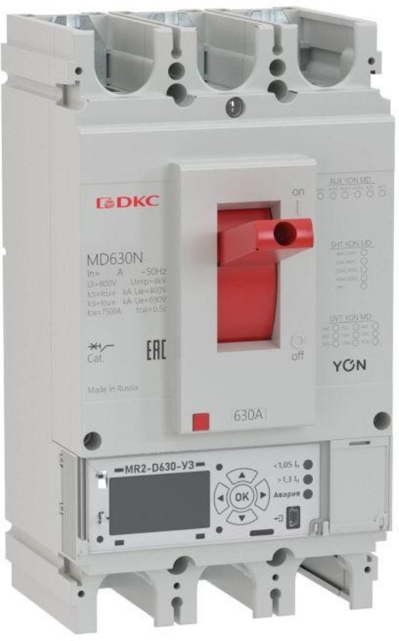 

Автоматический выключатель DKC MD400N-MR2