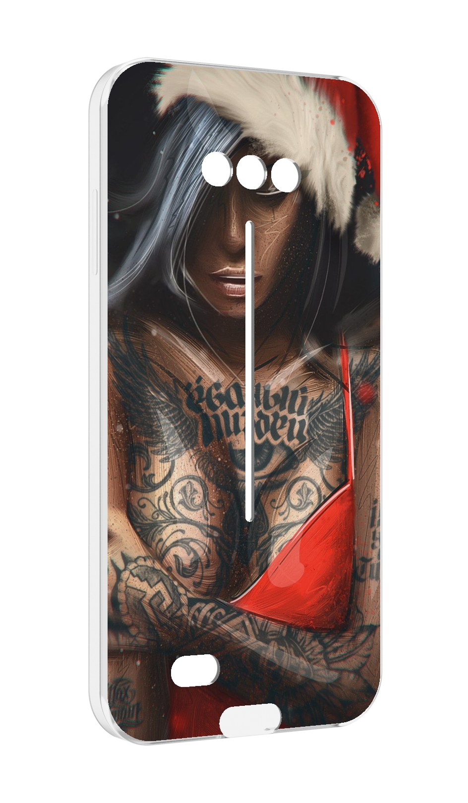 

Чехол MyPads санта-клаус-девушка для Doogee S41/S41 Pro противоударный, Tocco