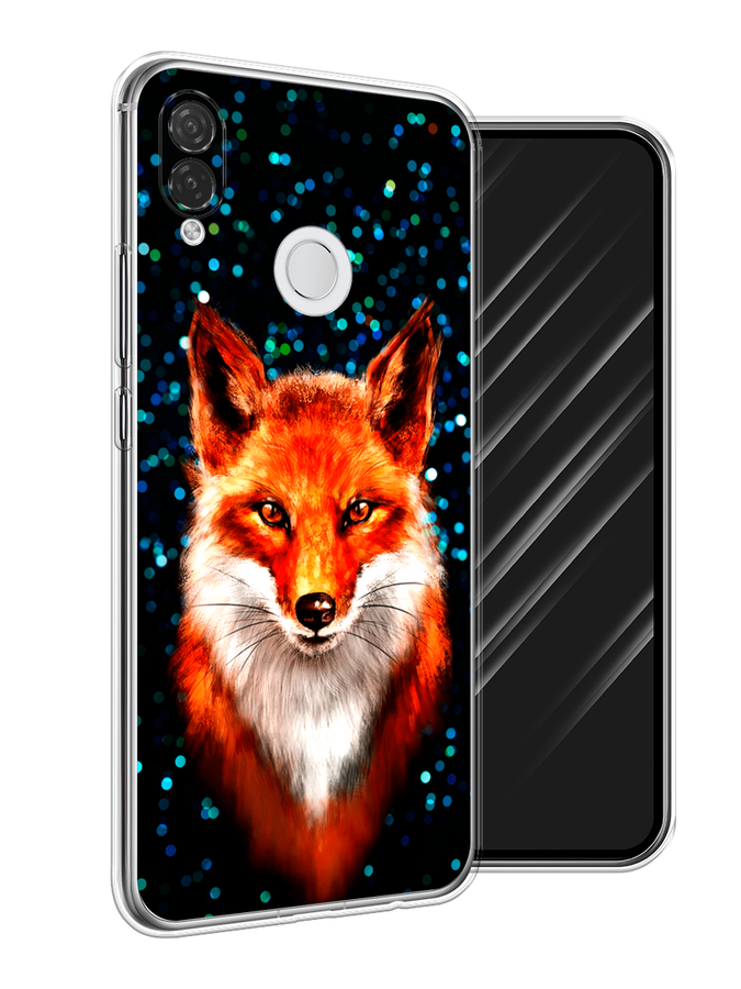 

Чехол Awog на Huawei P Smart Plus "Волшебная лиса", Оранжевый;черный;белый, 68250-1