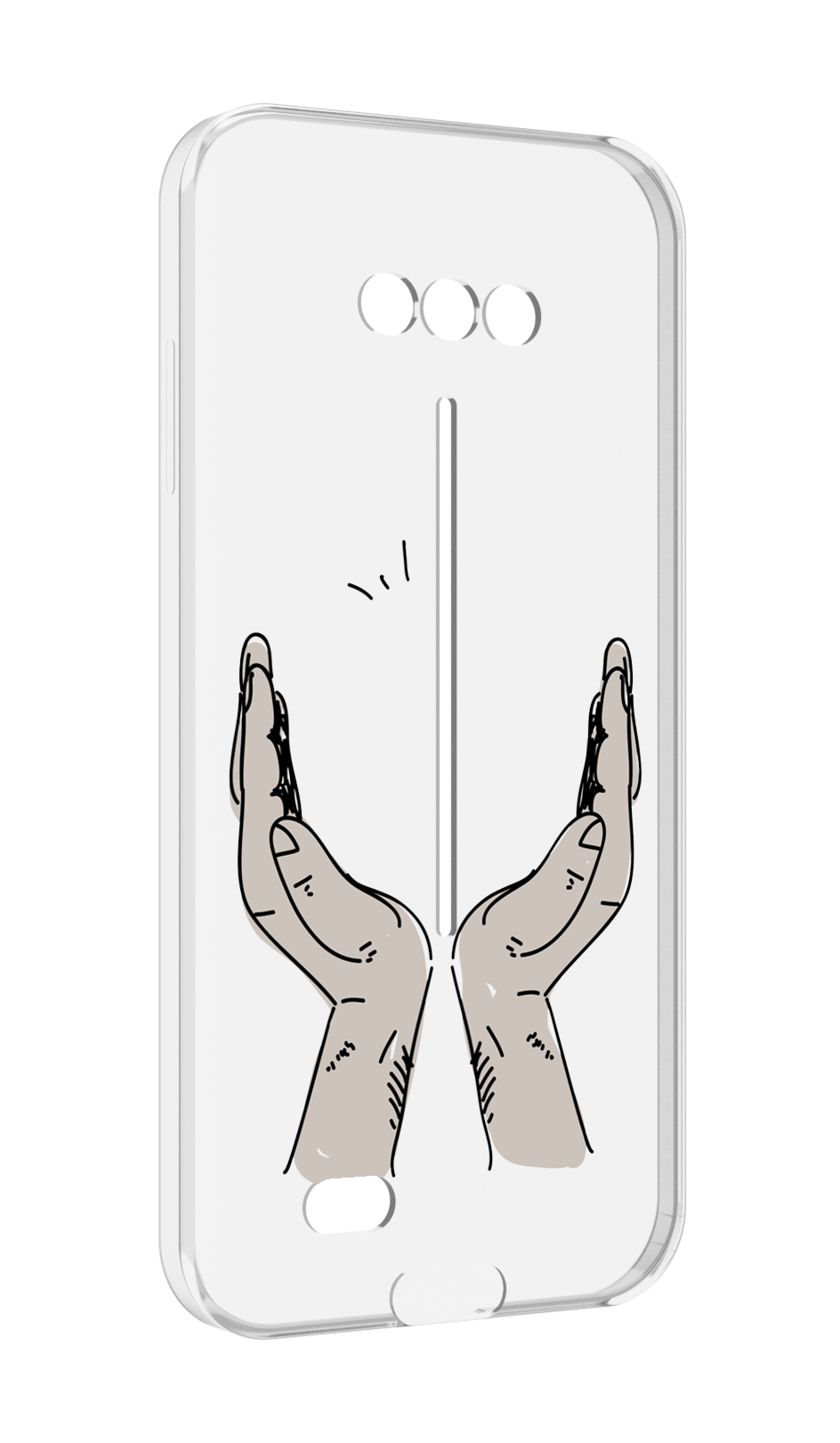 

Чехол MyPads руки-тянутся-к-небу для Doogee S41/S41 Pro противоударный, Tocco