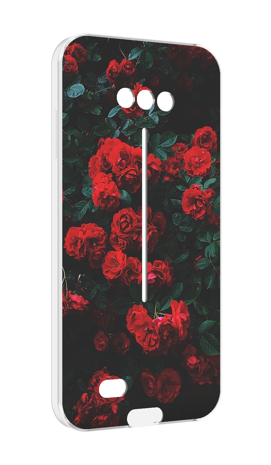 

Чехол MyPads розы-в-листьях для Doogee S41/S41 Pro противоударный, Tocco