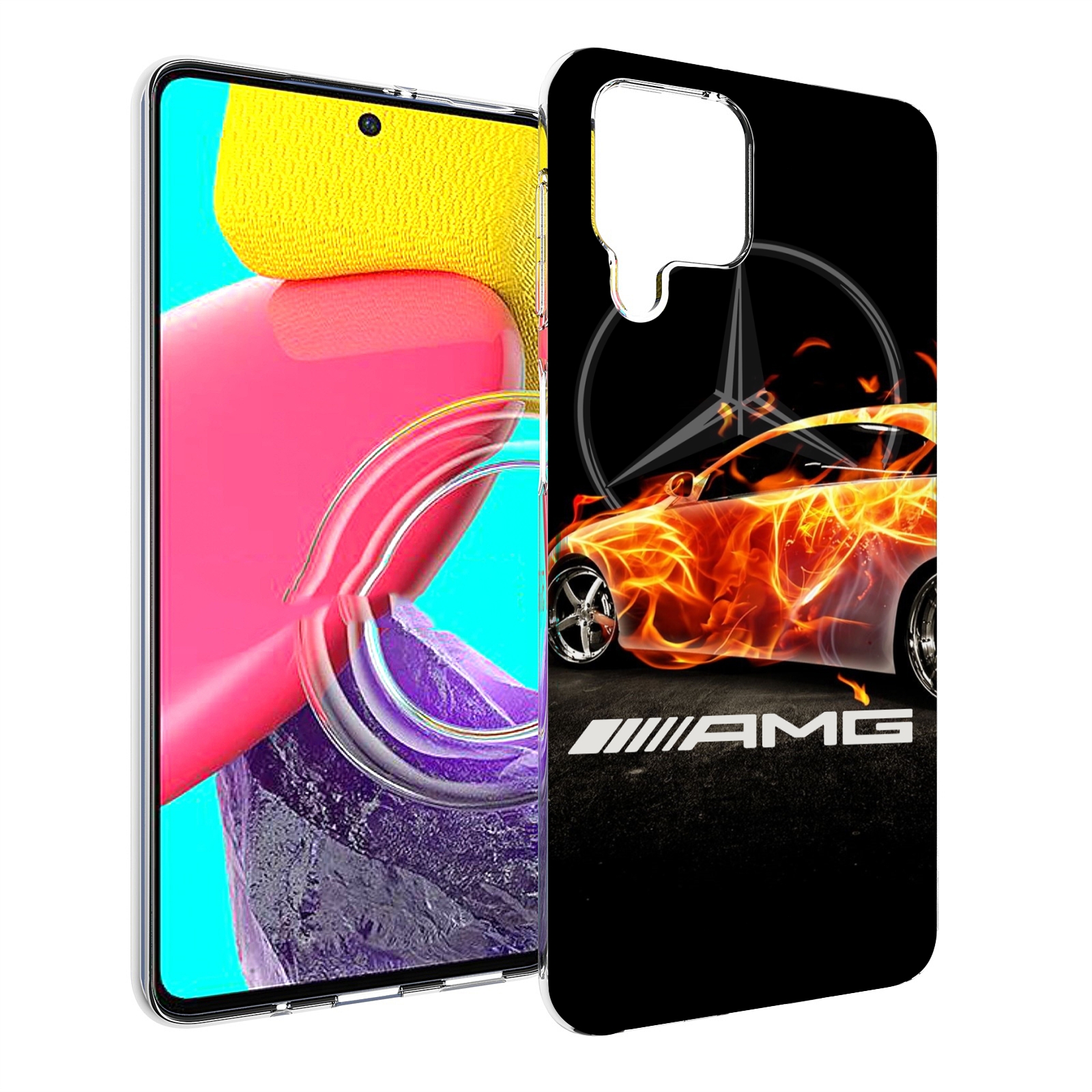 

Чехол MyPads АМГ мужской для Samsung Galaxy M53 (SM-M536), Прозрачный, Tocco
