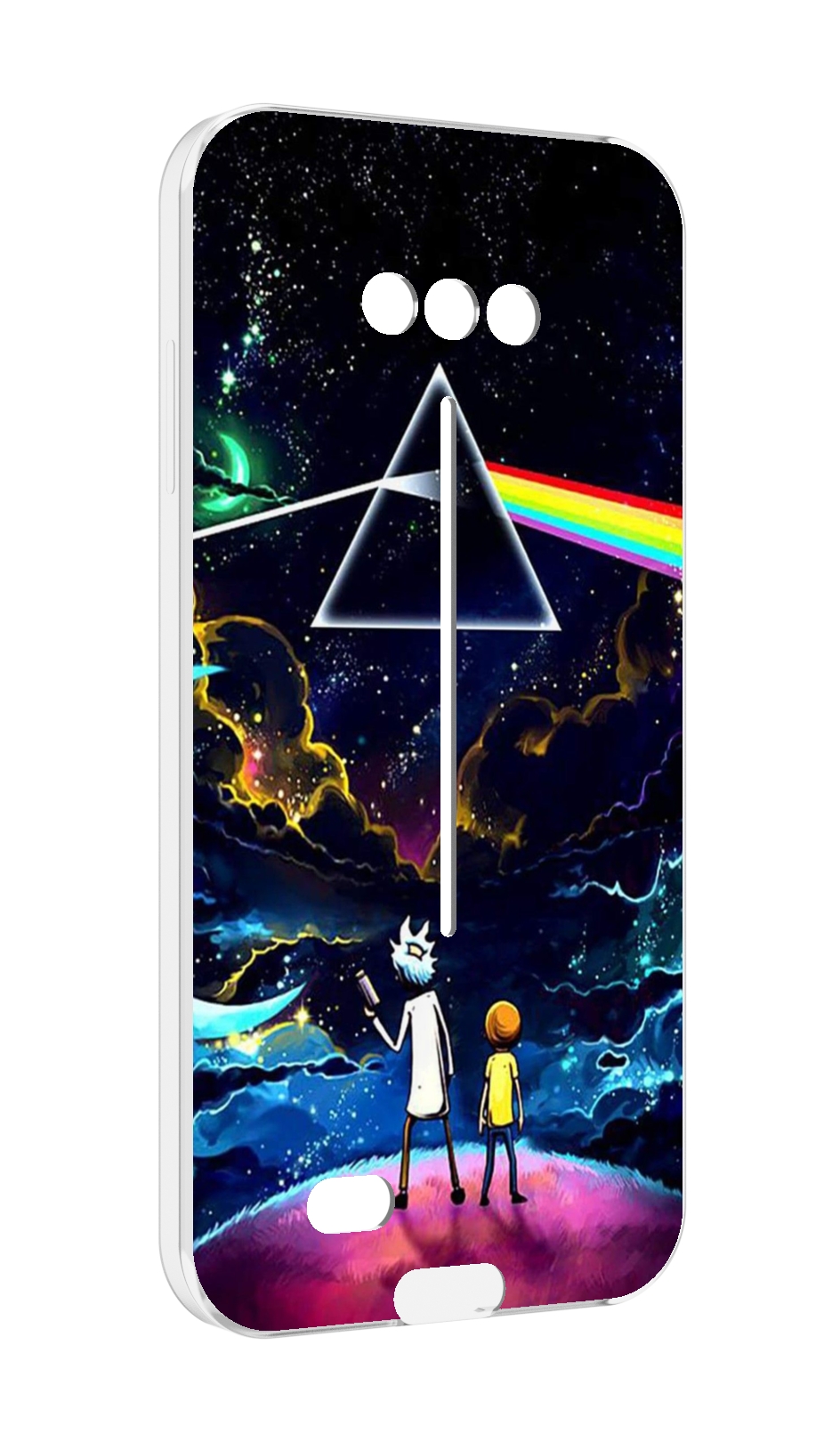 

Чехол MyPads рик и морти в космосе для Doogee S41/S41 Pro противоударный, Tocco