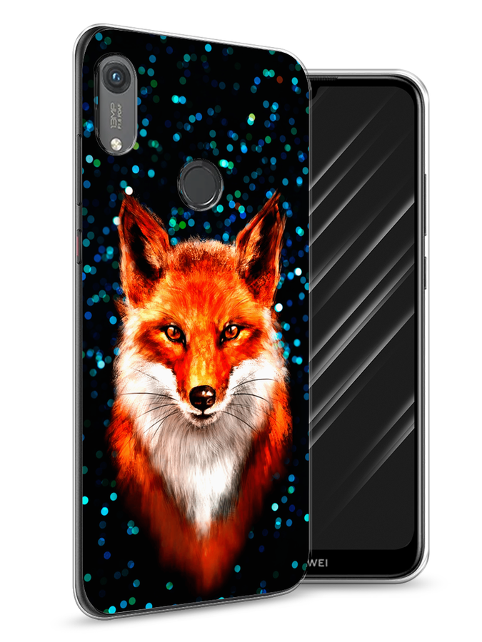 

Чехол Awog на Honor 8A (8A Pro/Prime) "Волшебная лиса", Оранжевый;черный;белый, 68750-1