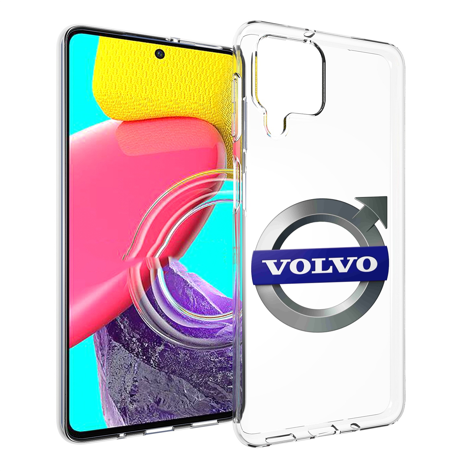

Чехол Mypads Volvo Мужской Для Samsung Galaxy M53 (Sm-M536), Прозрачный, Tocco