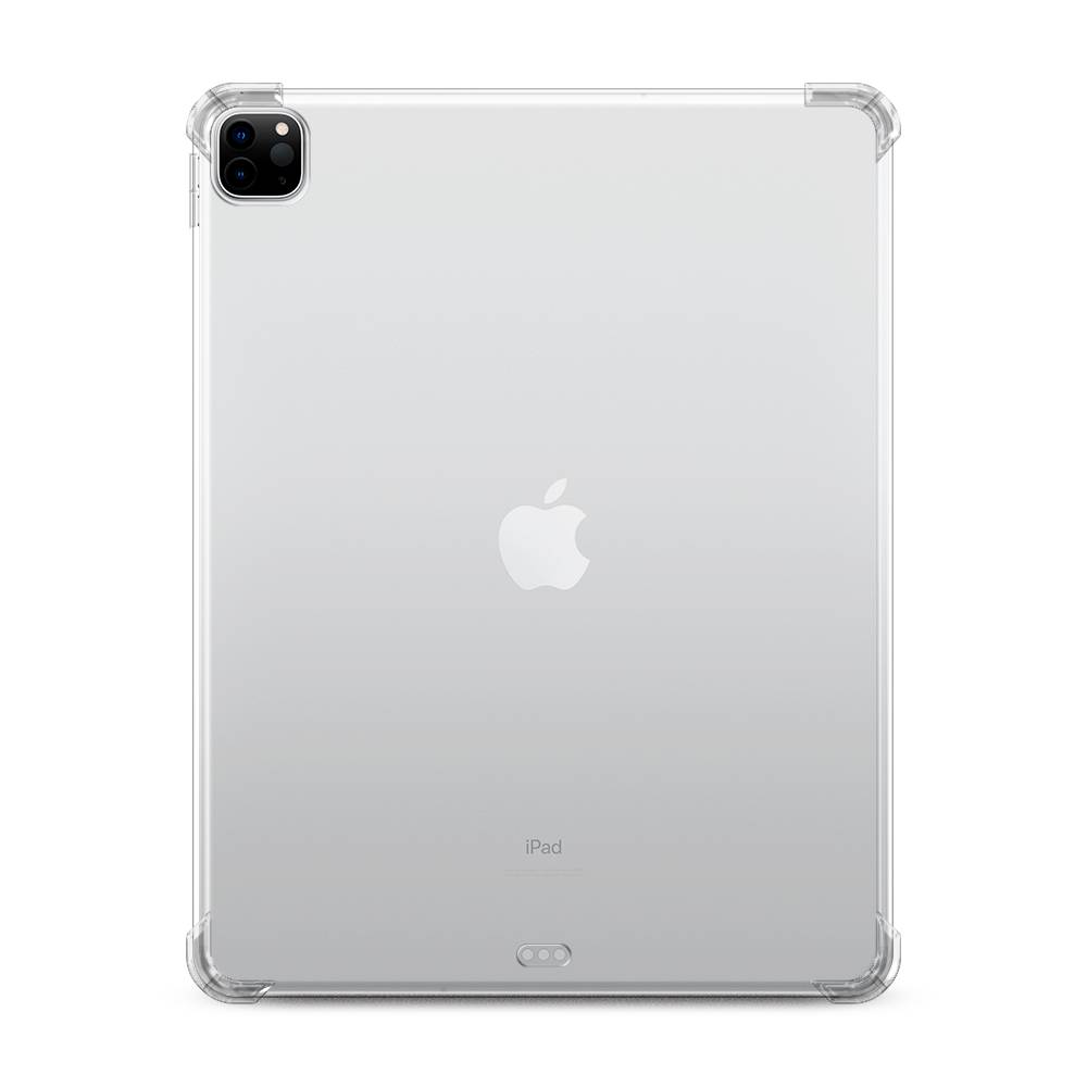 

Противоударный силиконовый чехол для планшета Apple iPad Pro 12.9 (2018/2020/2021/2022), Прозрачный, 14545-1