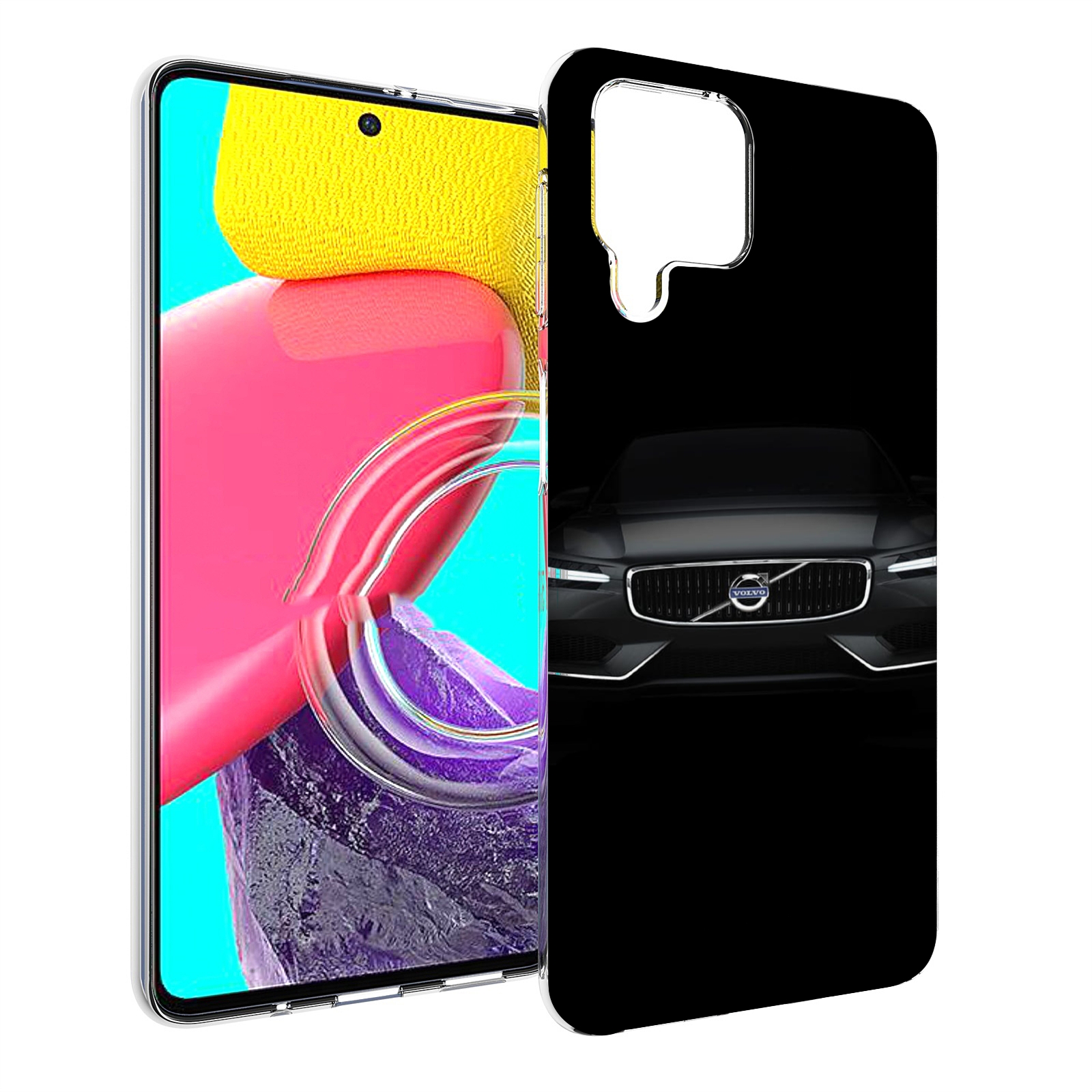 

Чехол Mypads Volvo 1 Мужской Для Samsung Galaxy M53 (Sm-M536), Прозрачный, Tocco