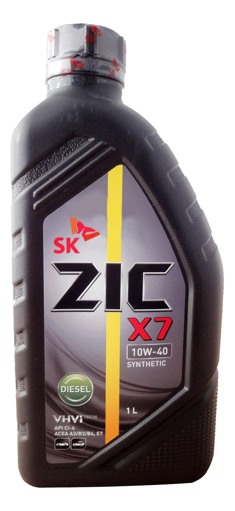 

ZIC X7 DIESEL 10W40 (1L)_масло моторное! синт. API CI-4/SL, ACEA E7, MB 228.3