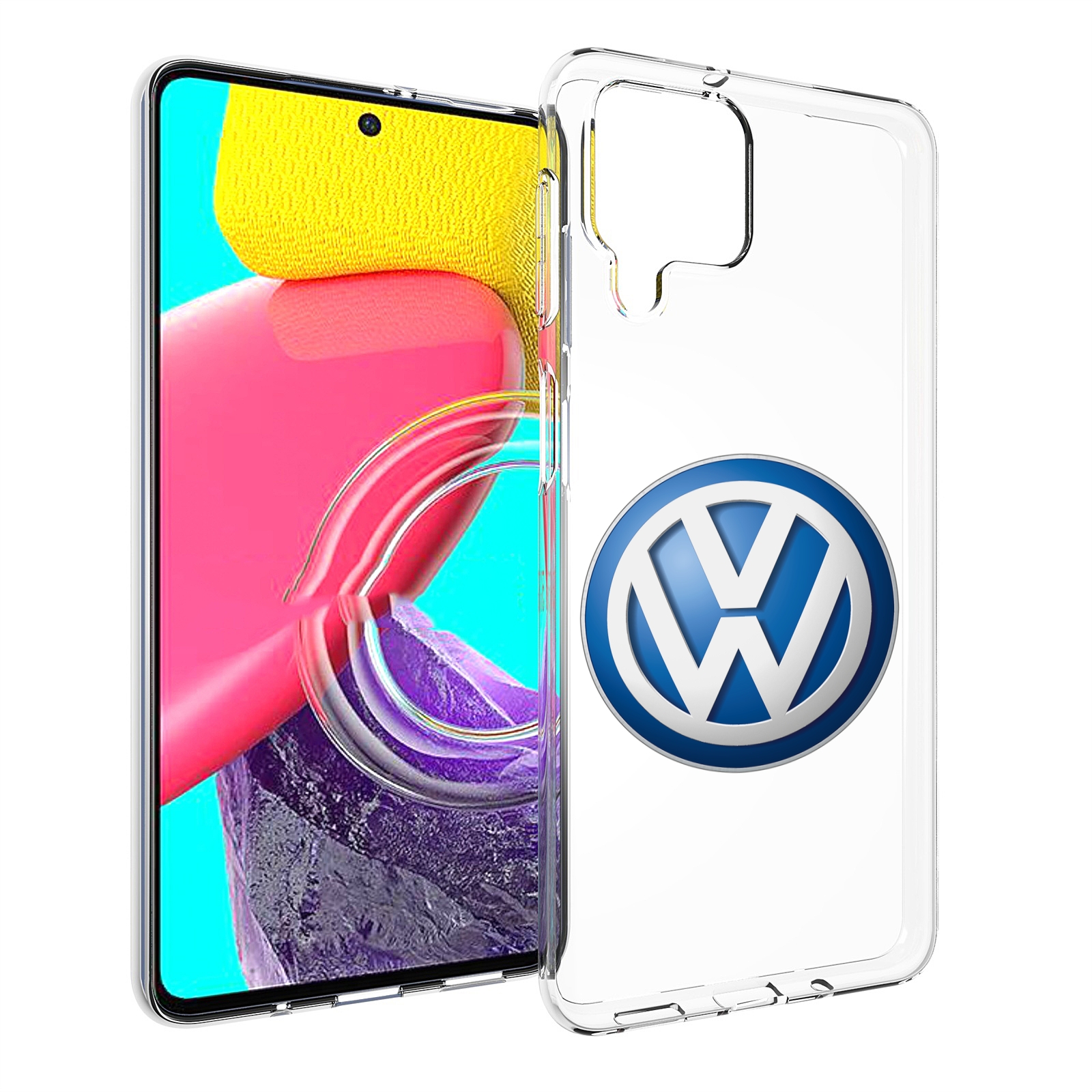 

Чехол Mypads Volkswagen Мужской Для Samsung Galaxy M53 (Sm-M536), Прозрачный, Tocco