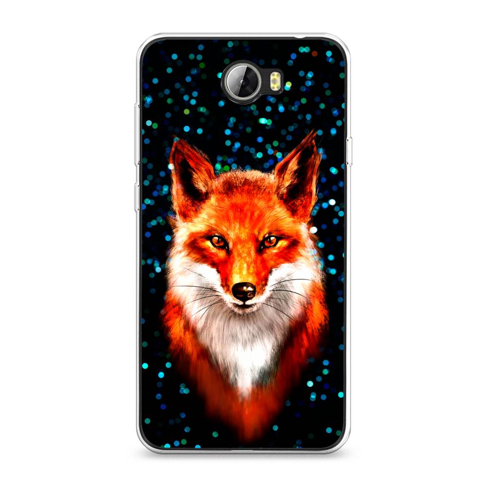

Чехол Awog на Honor 5A "Волшебная лиса", Оранжевый;черный;белый, 60350-1
