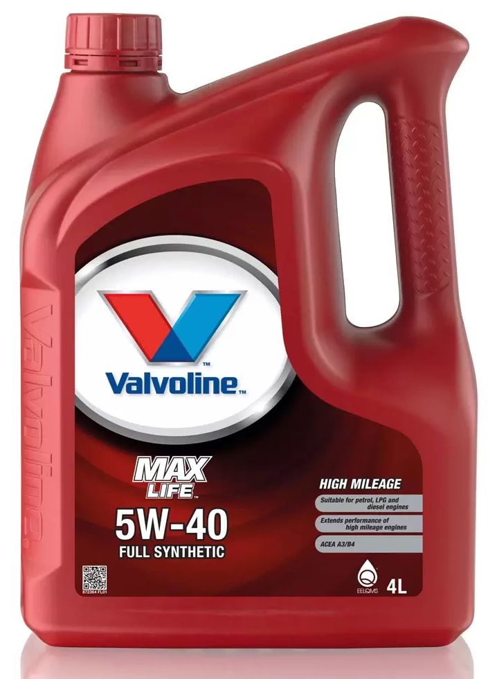 

Моторное масло Valvoline MAXLIFE 5W40 4л