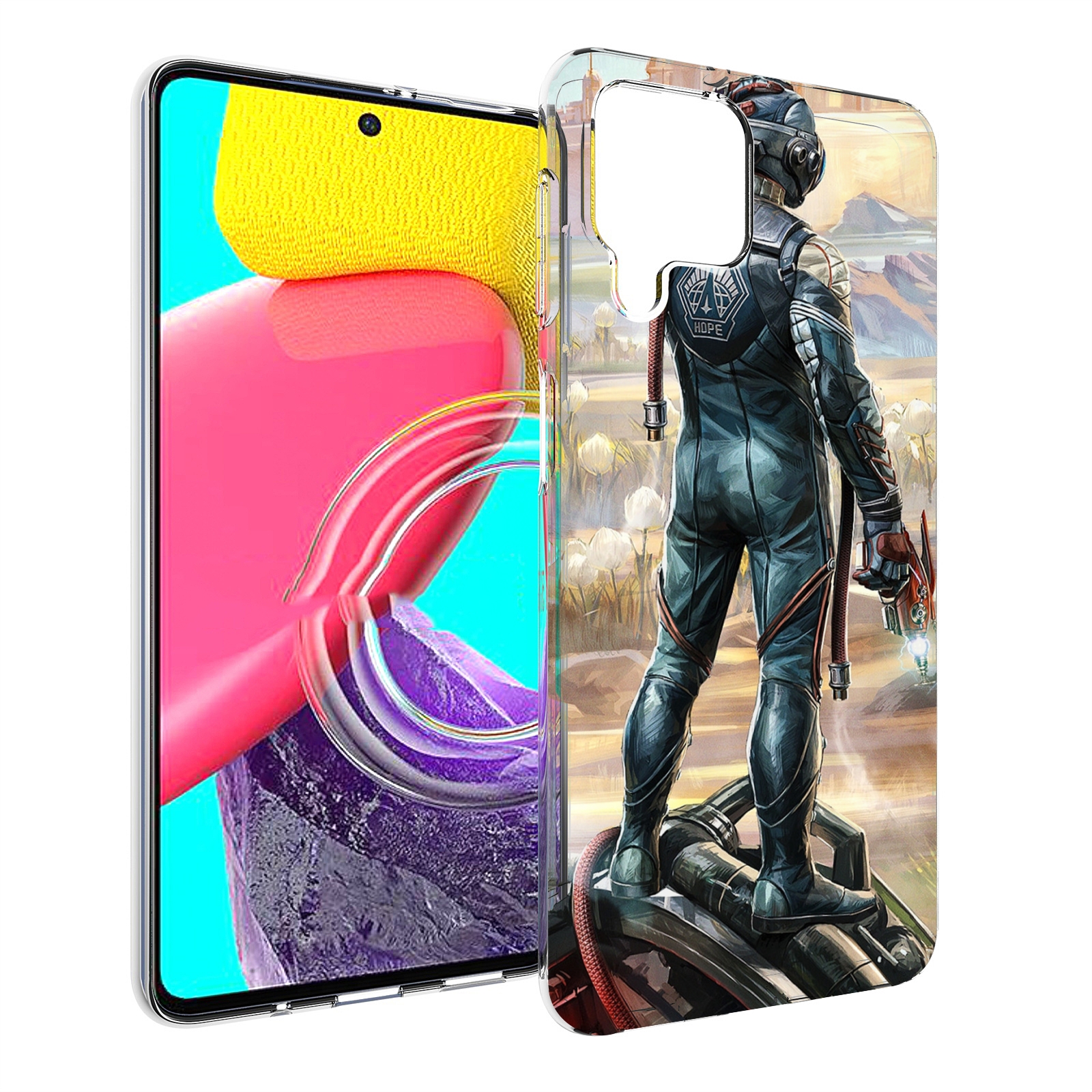 

Чехол Mypads The-Outer-Worlds Для Samsung Galaxy M53 (Sm-M536), Прозрачный, Tocco