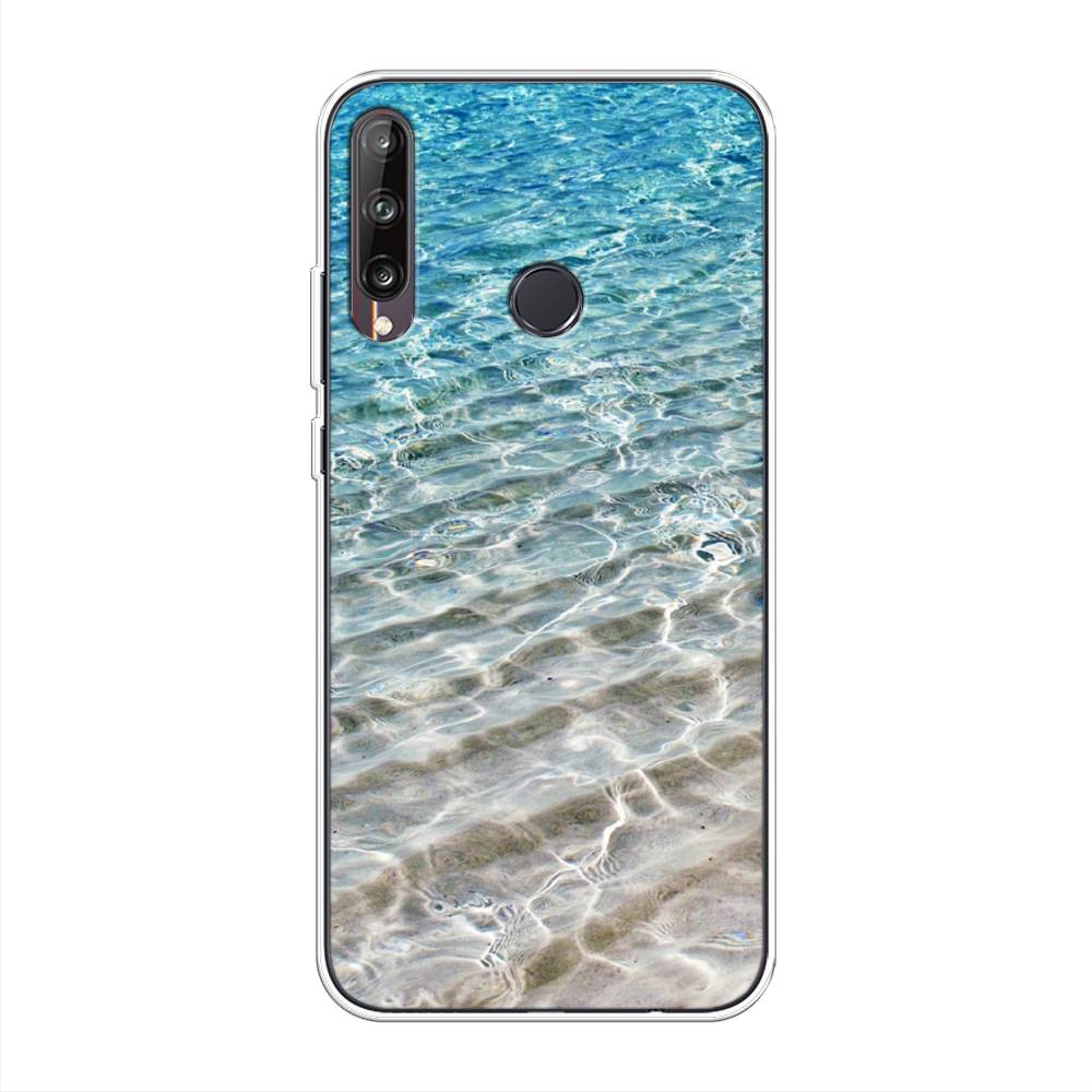 

Чехол Awog на Huawei Y7p "Волны 10", Голубой, 6103350-4