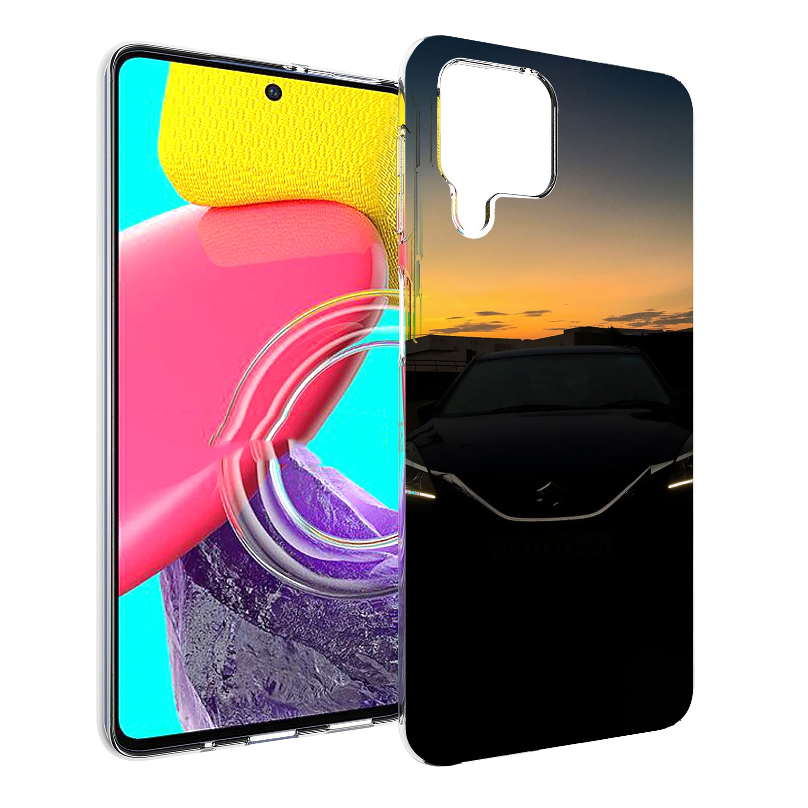 

Чехол Mypads Suzuki 2 Мужской Для Samsung Galaxy M53 (Sm-M536), Прозрачный, Tocco