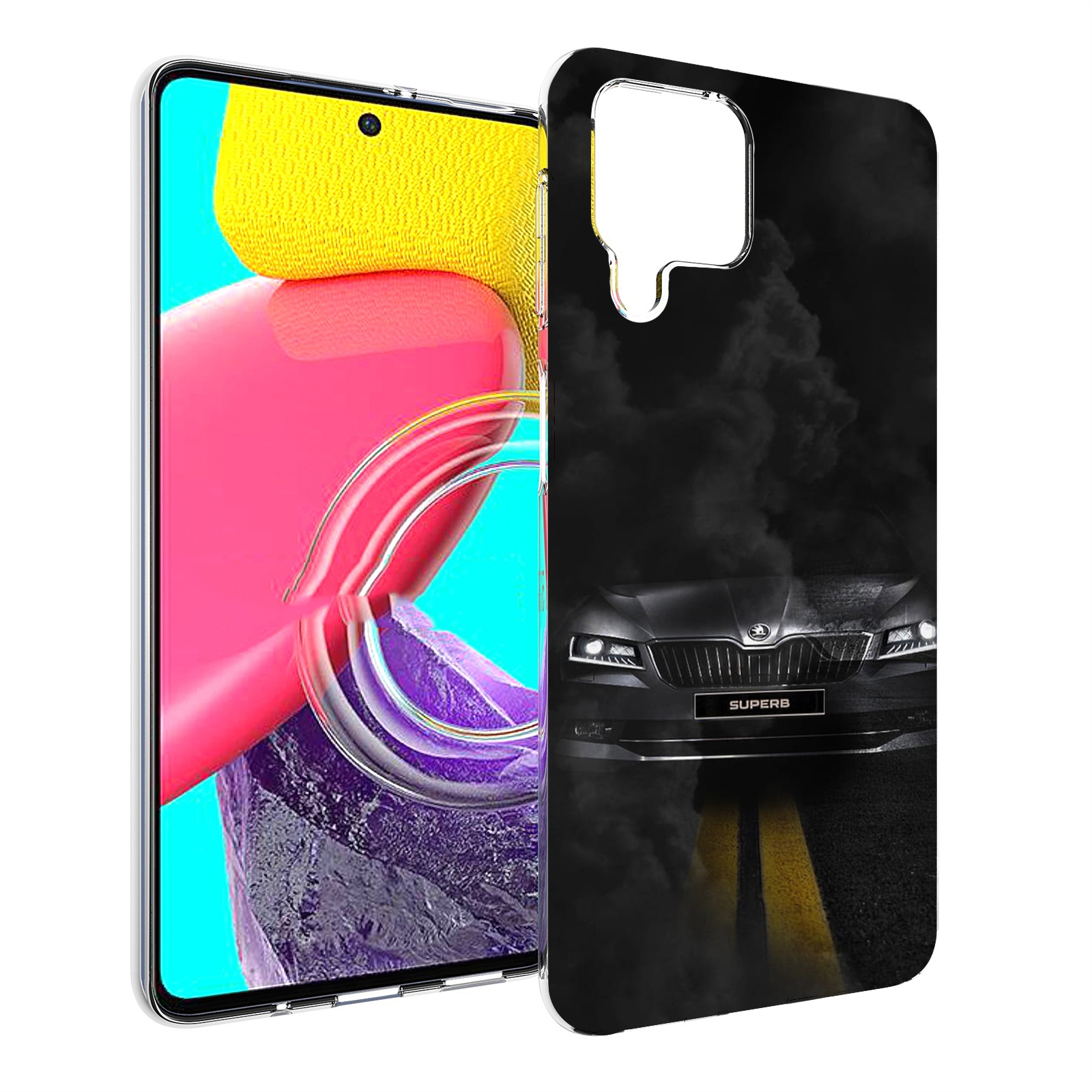 

Чехол Mypads Skoda 1 Для Samsung Galaxy M53 (Sm-M536), Прозрачный, Tocco