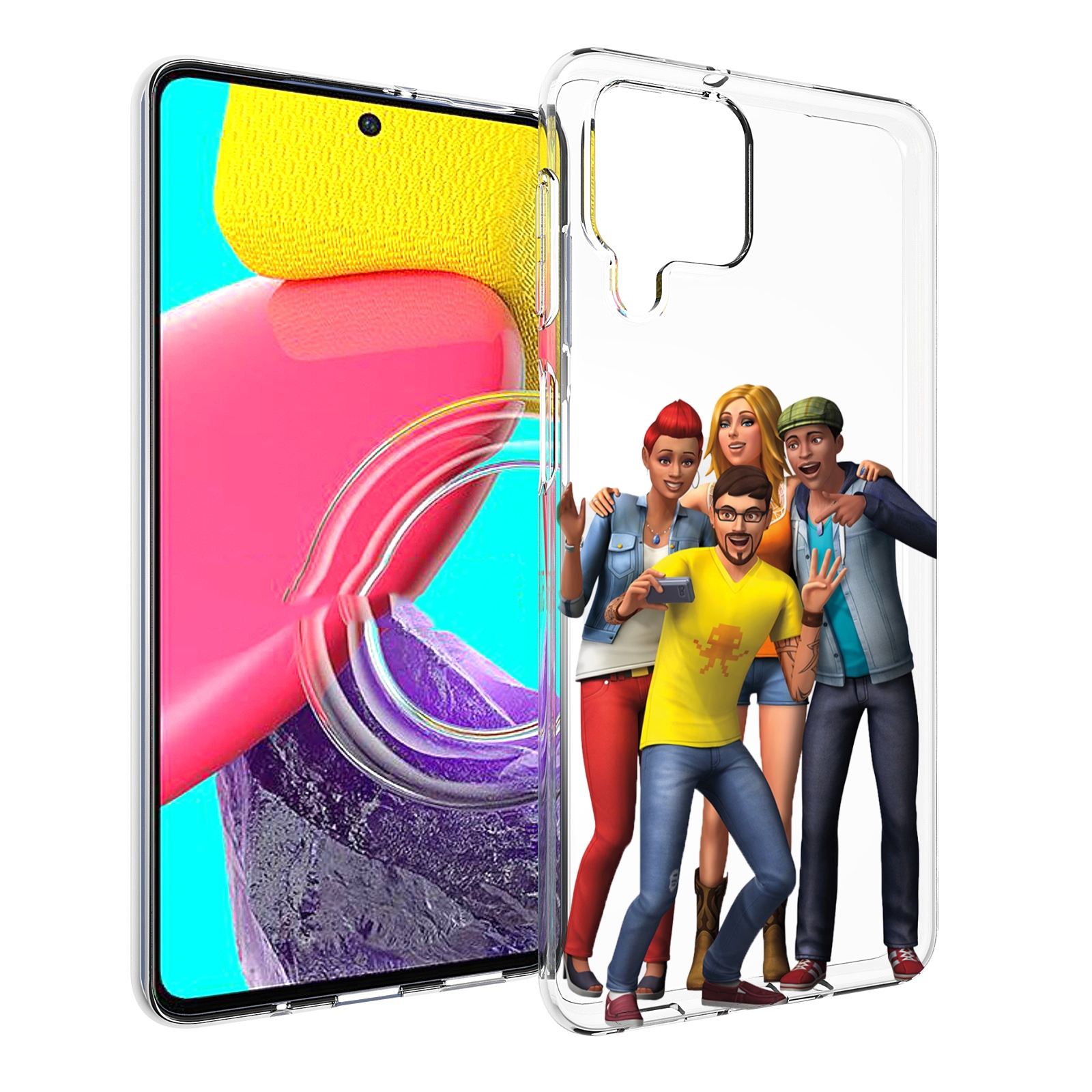 

Чехол Mypads Sims Для Samsung Galaxy M53 (Sm-M536), Прозрачный, Tocco