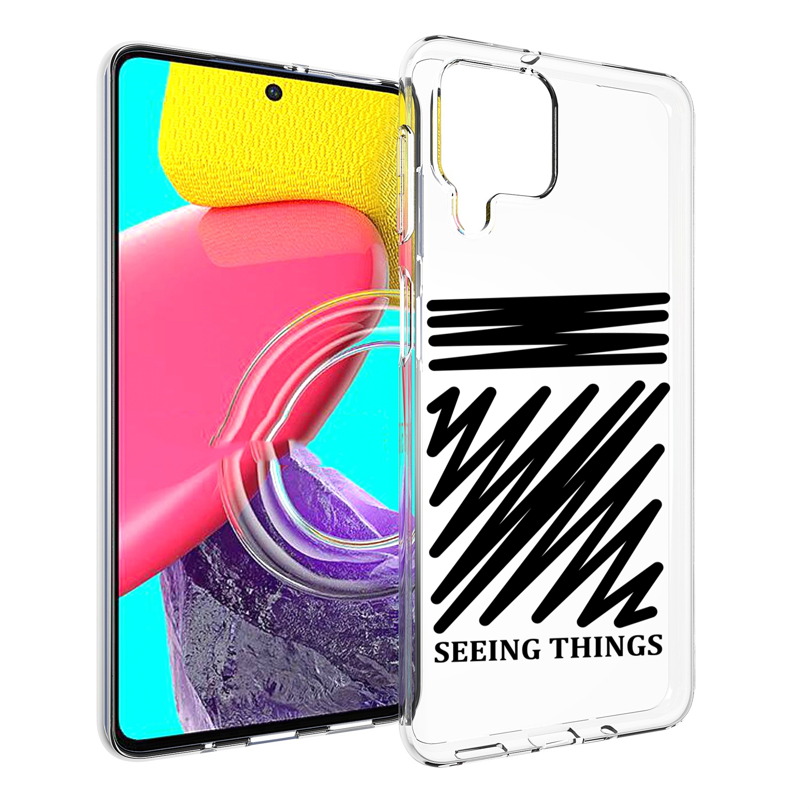 

Чехол Mypads Seeing-Things Для Samsung Galaxy M53 (Sm-M536), Прозрачный, Tocco