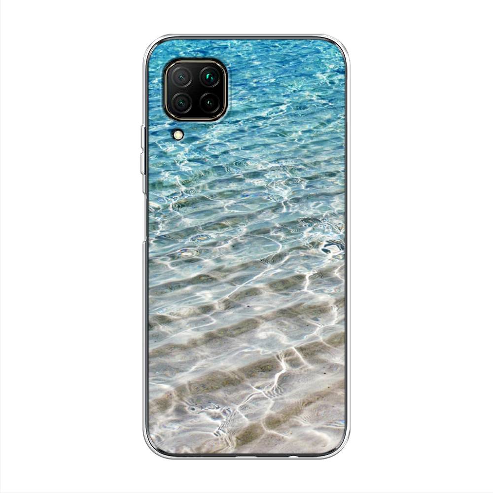 

Чехол Awog на Huawei P40 Lite "Волны 10", Голубой, 611650-4