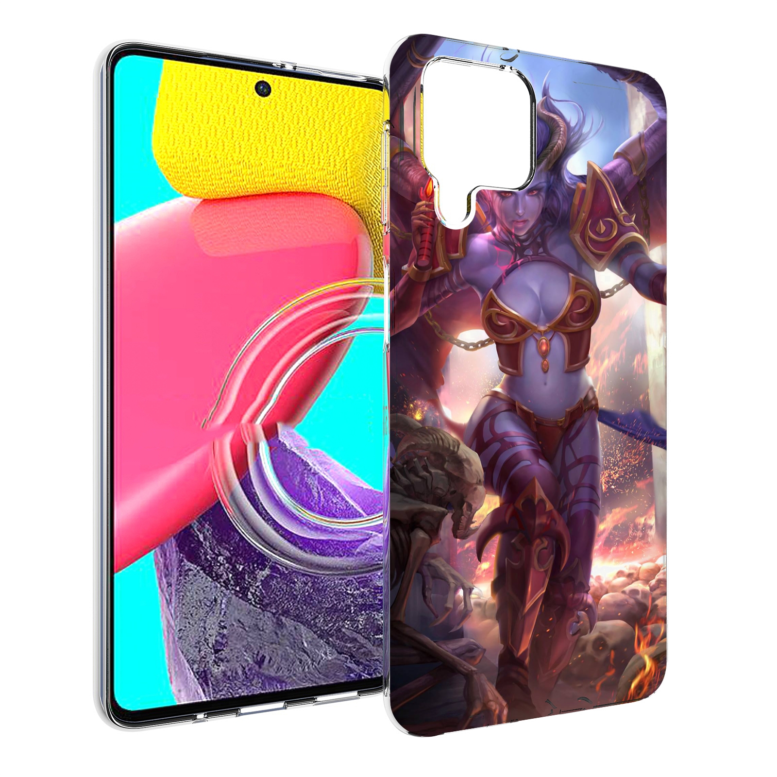 

Чехол Mypads Queen Of Pain Dota 2 Для Samsung Galaxy M53 (Sm-M536), Прозрачный, Tocco
