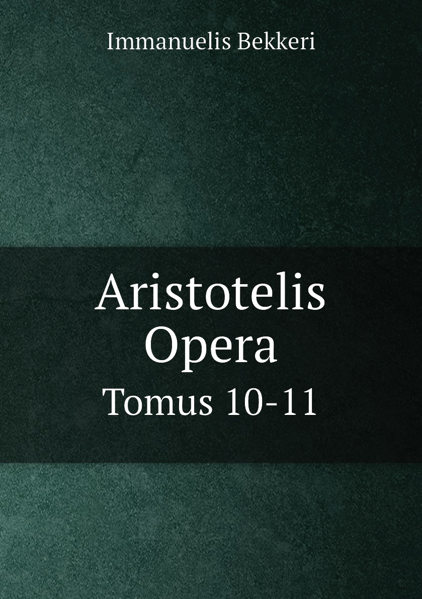 

Aristotelis Opera