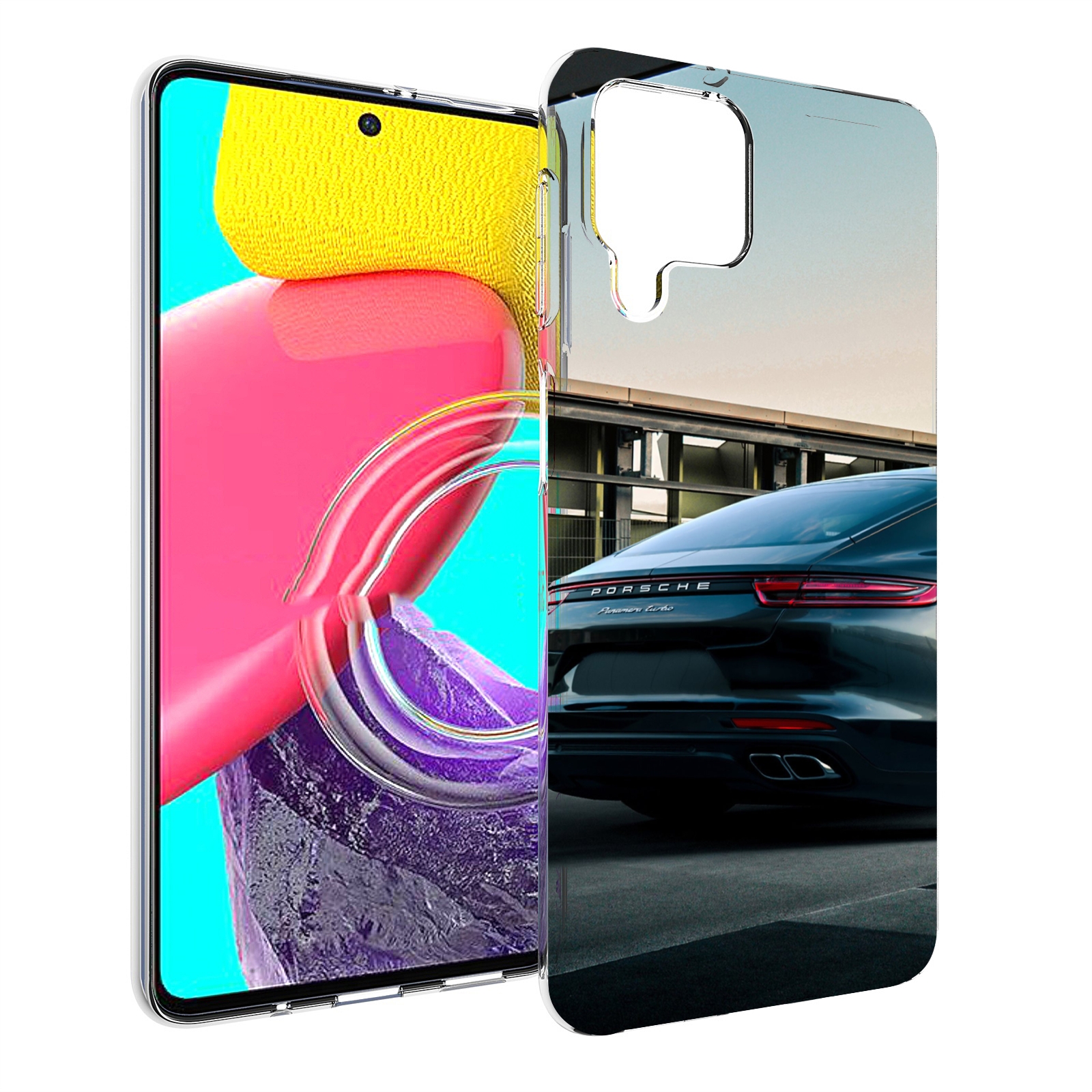 

Чехол Mypads Porsche 4 Для Samsung Galaxy M53 (Sm-M536), Прозрачный, Tocco