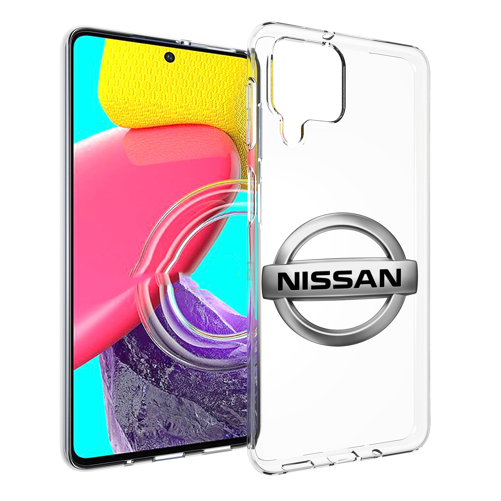 

Чехол Mypads Nissan 3 Мужской Для Samsung Galaxy M53 (Sm-M536), Прозрачный, Tocco