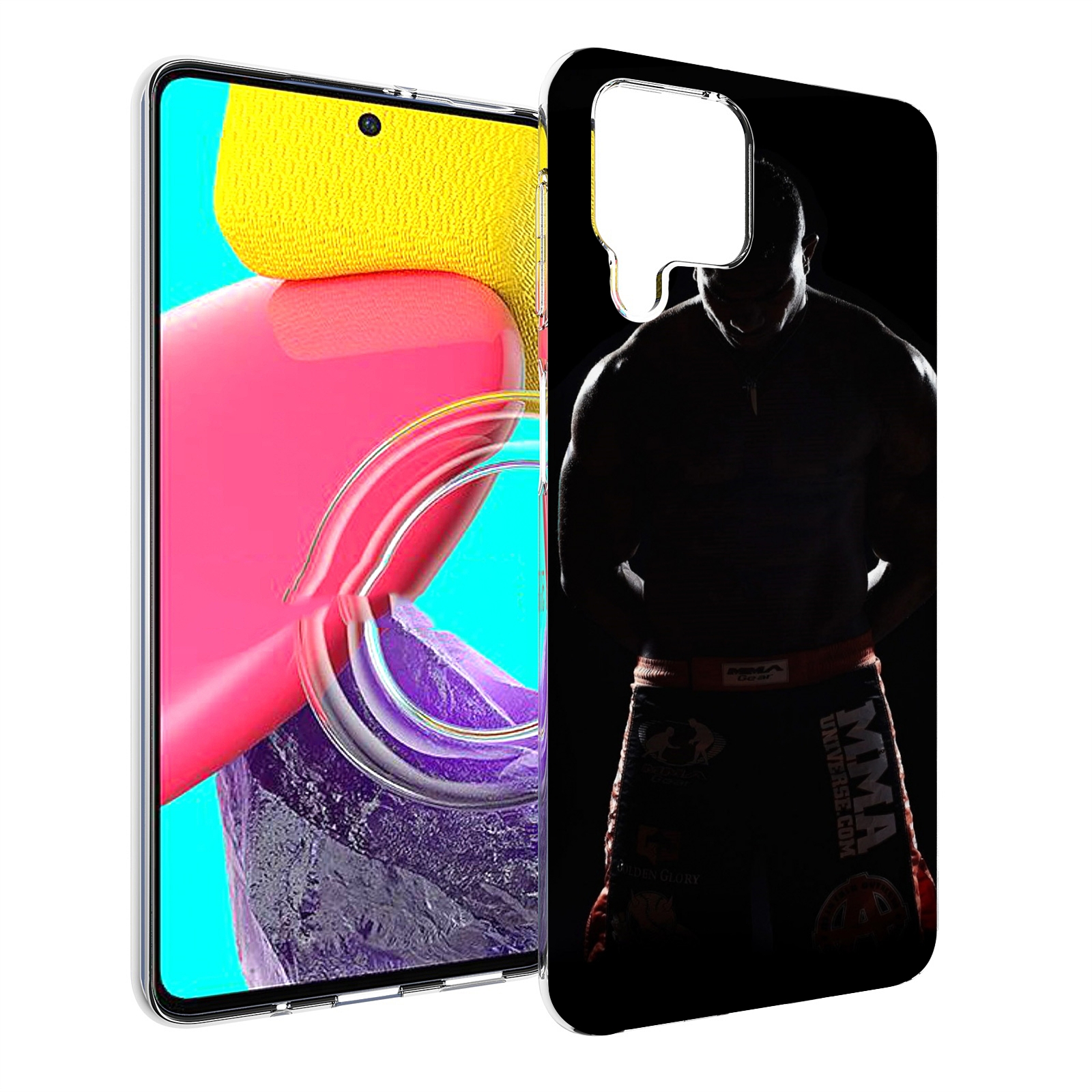 Чехол MyPads mma единоборства для Samsung Galaxy M53 (SM-M536)