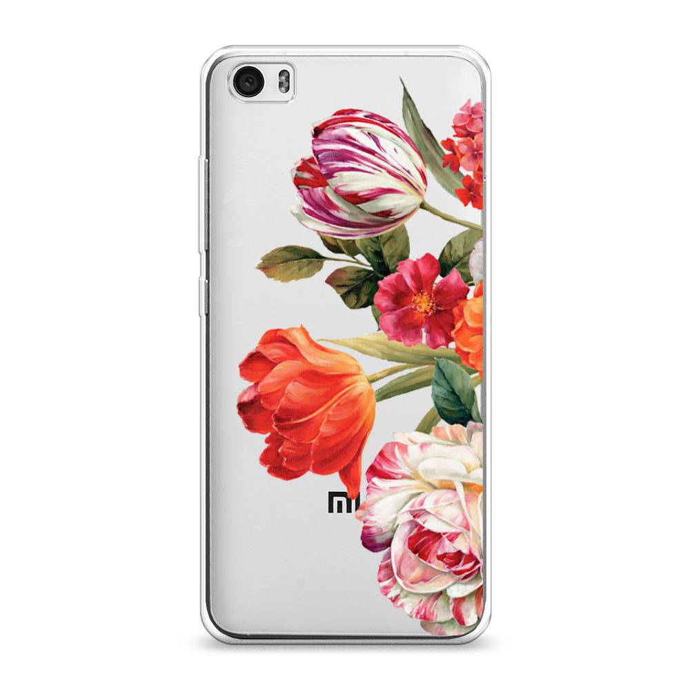 

Чехол Awog на Xiaomi Mi5 "Весенний букет", Разноцветный, 30450-8