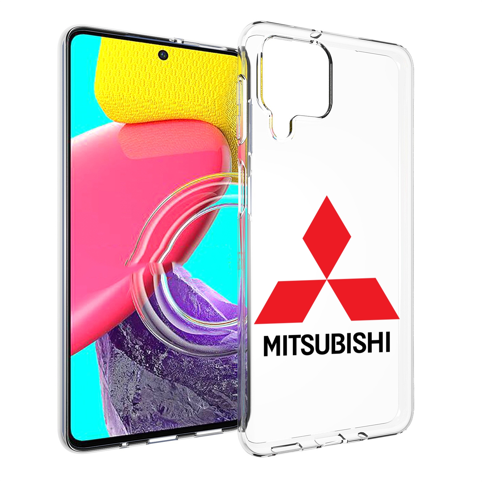 

Чехол Mypads Mitsubishi-3 Для Samsung Galaxy M53 (Sm-M536), Прозрачный, Tocco