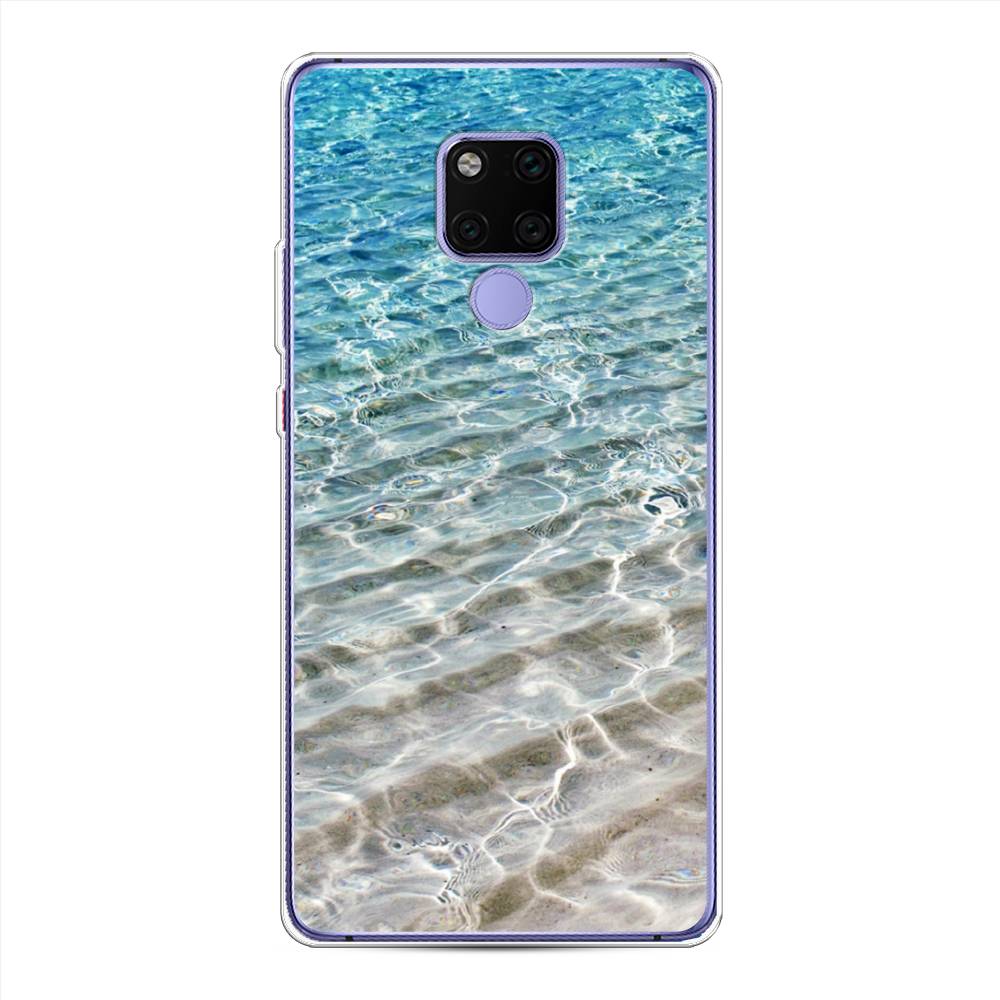 

Чехол Awog на Huawei Mate 20X "Волны 10", Голубой, 66950-4