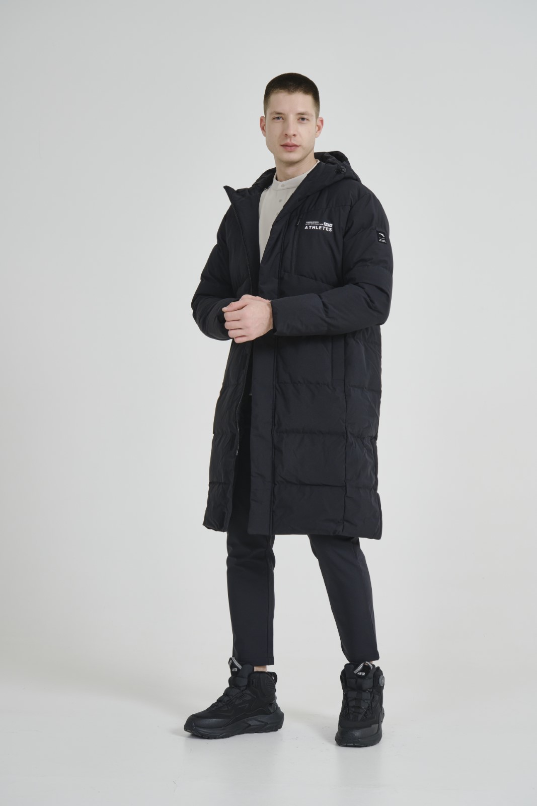

Пуховик мужской Anta 852417903-1 черный 3XL, 852417903-1