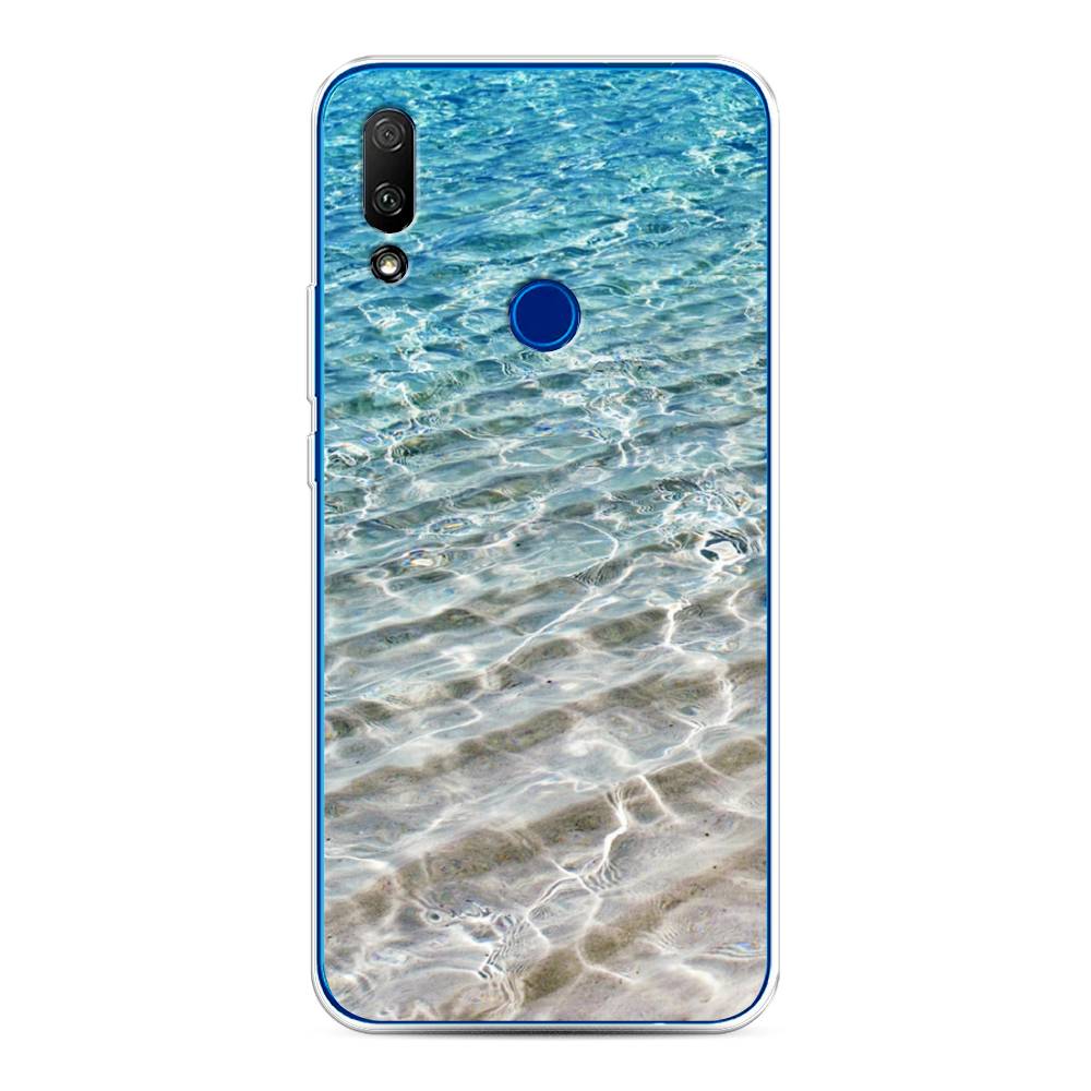 

Чехол Awog на Honor 9X "Волны 10", Голубой, 69950-4