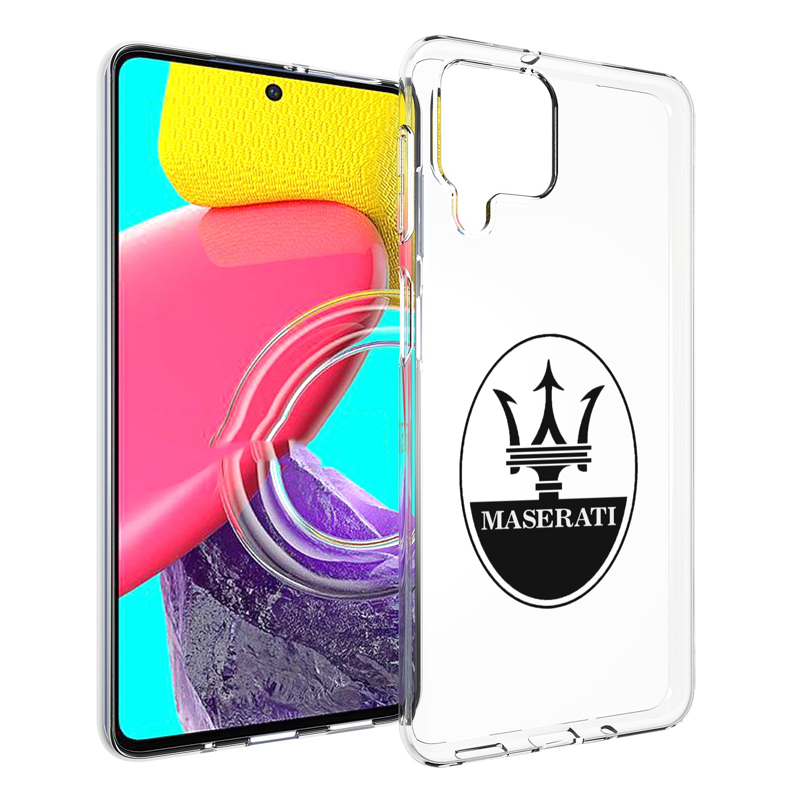 Чехол Mypads Maserati 4 Для Samsung Galaxy M53 (Sm-M536)