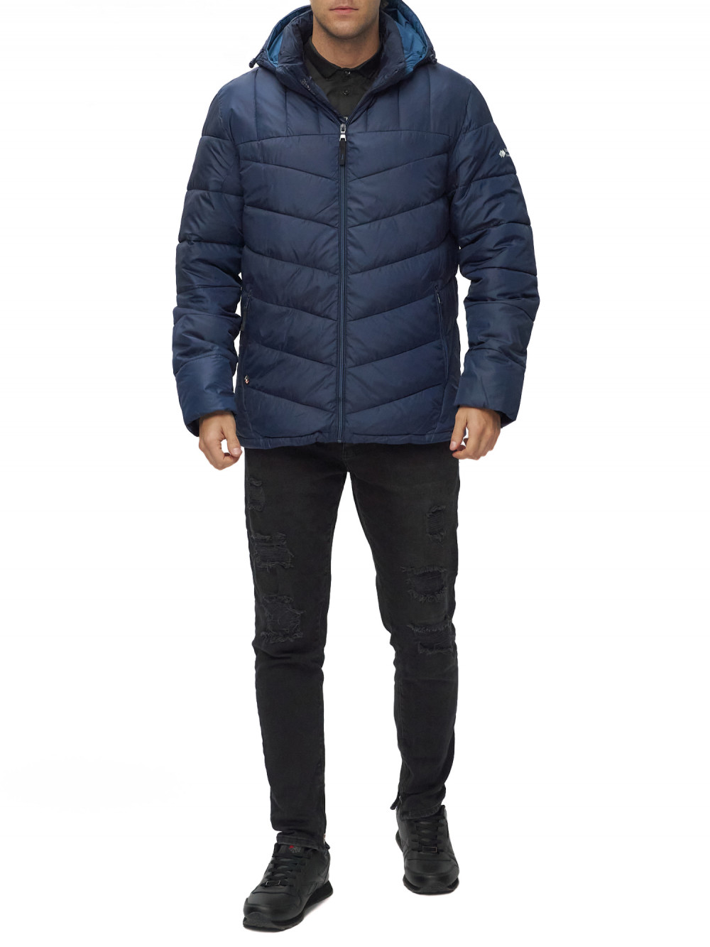 

Куртка мужская NoBrand AD62177 синяя 56 RU, AD62177