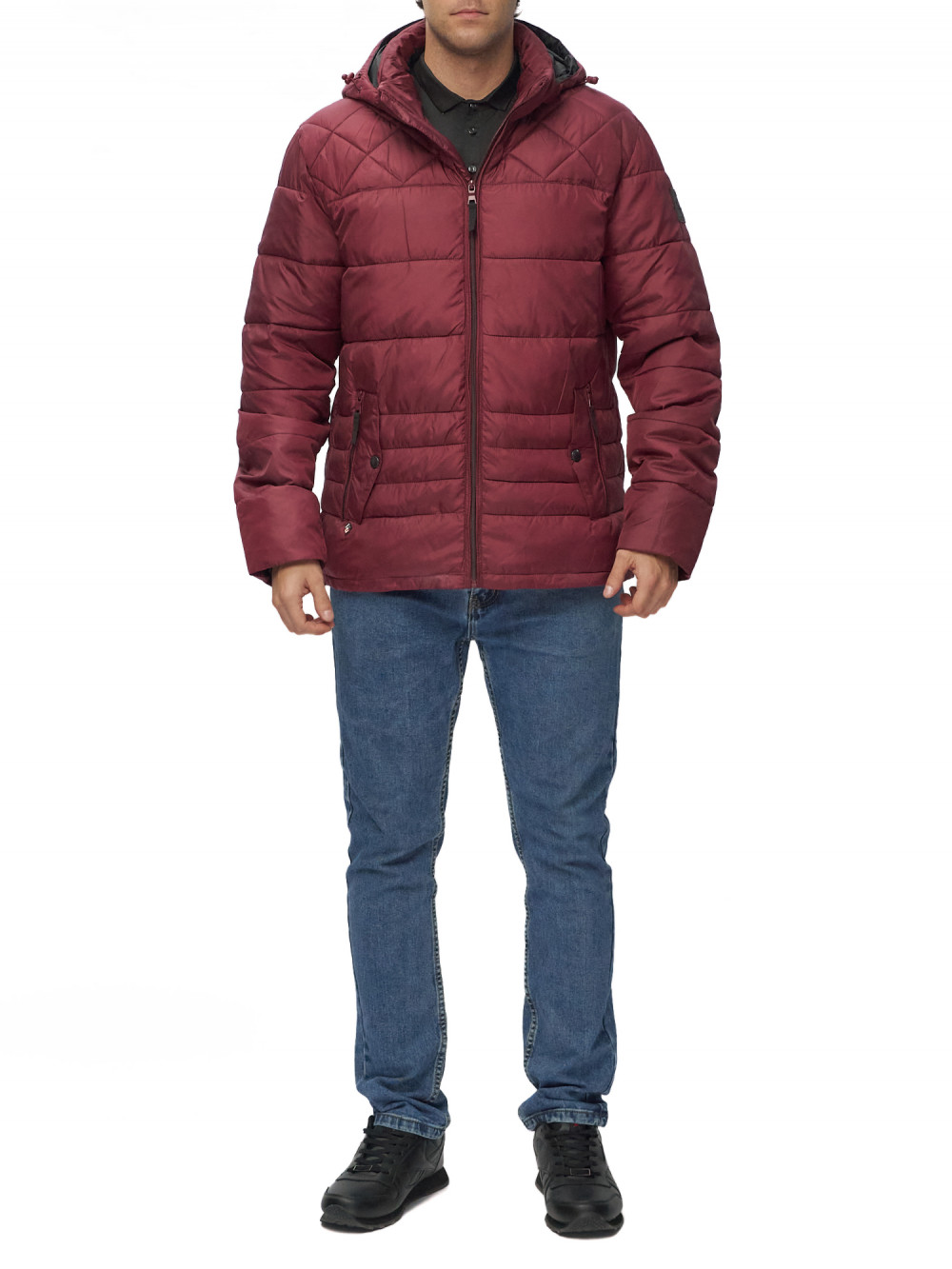

Куртка мужская NoBrand AD62179 бордовая 56 RU, Бордовый, AD62179