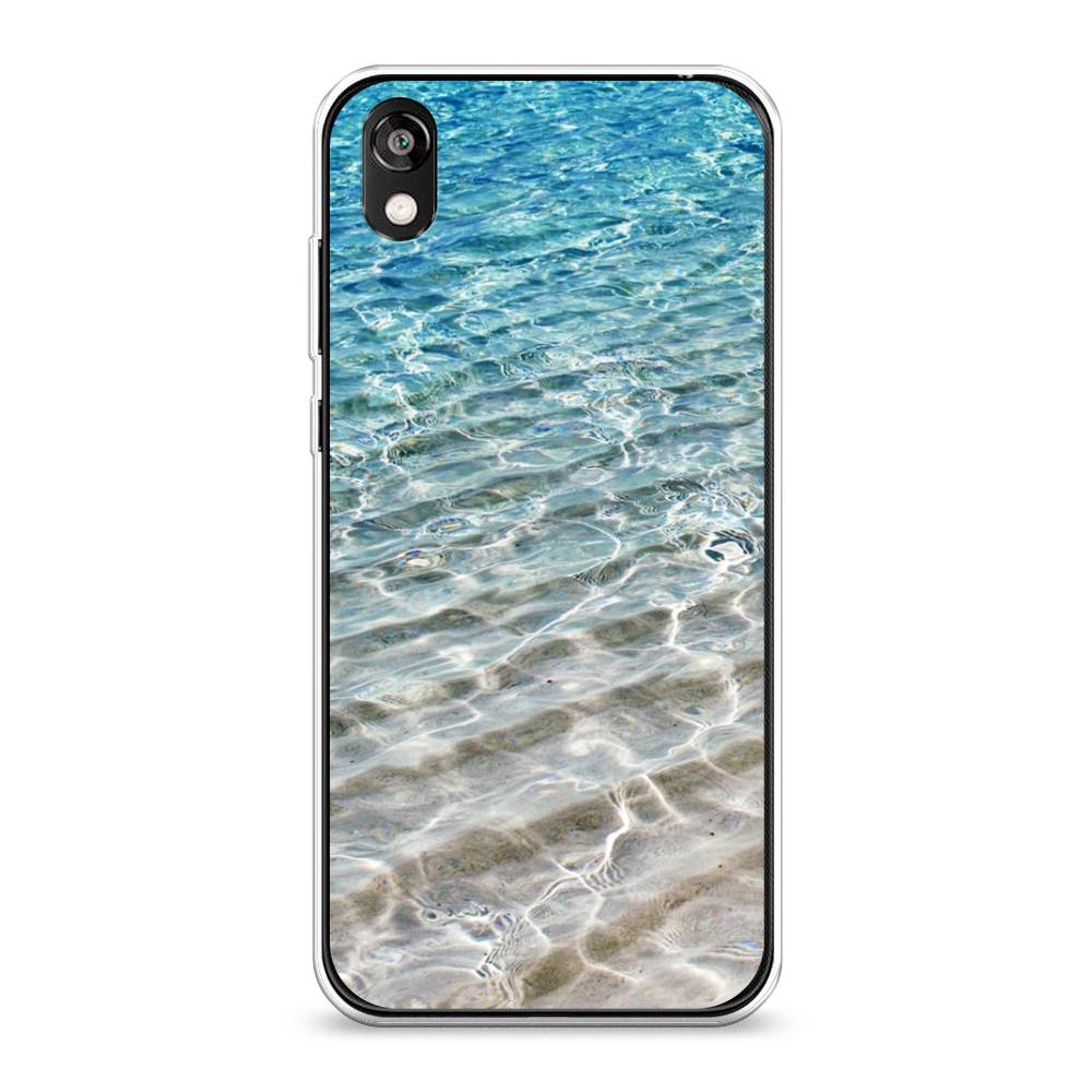 

Чехол Awog на Honor 8S "Волны 10", Голубой, 69150-4