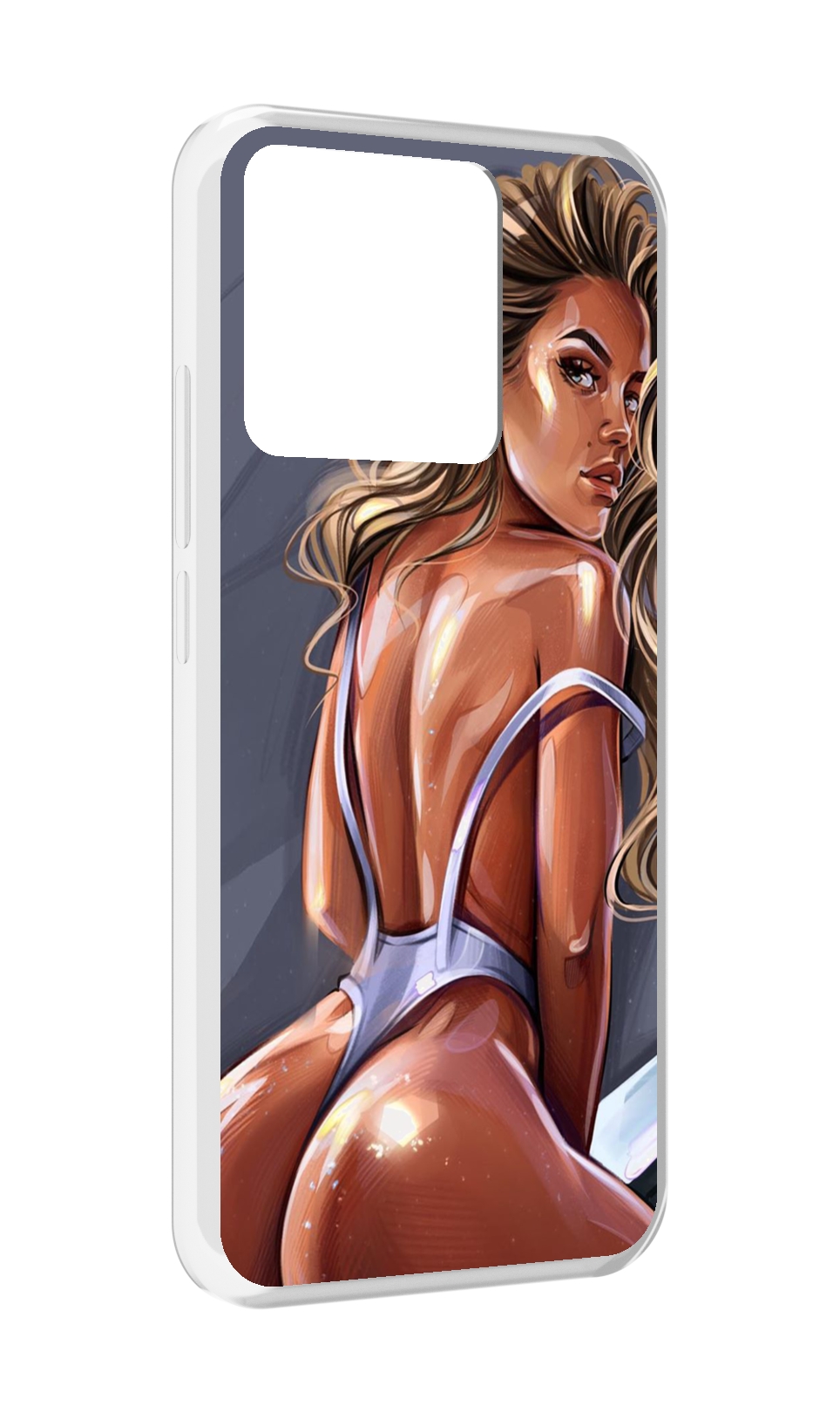 

Чехол MyPads Tocco для Xiaomi Redmi 10A craigos-art, Прозрачный, Tocco