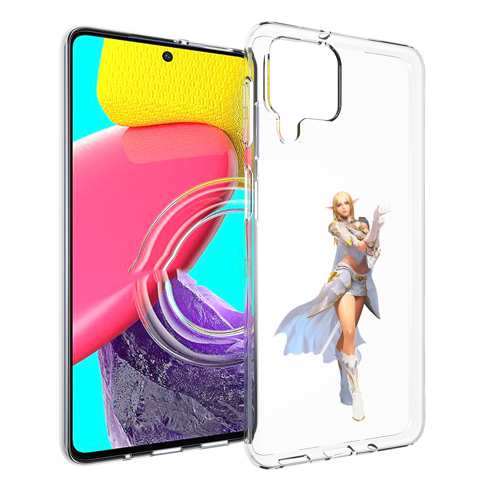 

Чехол MyPads lineage для Samsung Galaxy M53 (SM-M536), Прозрачный, Tocco