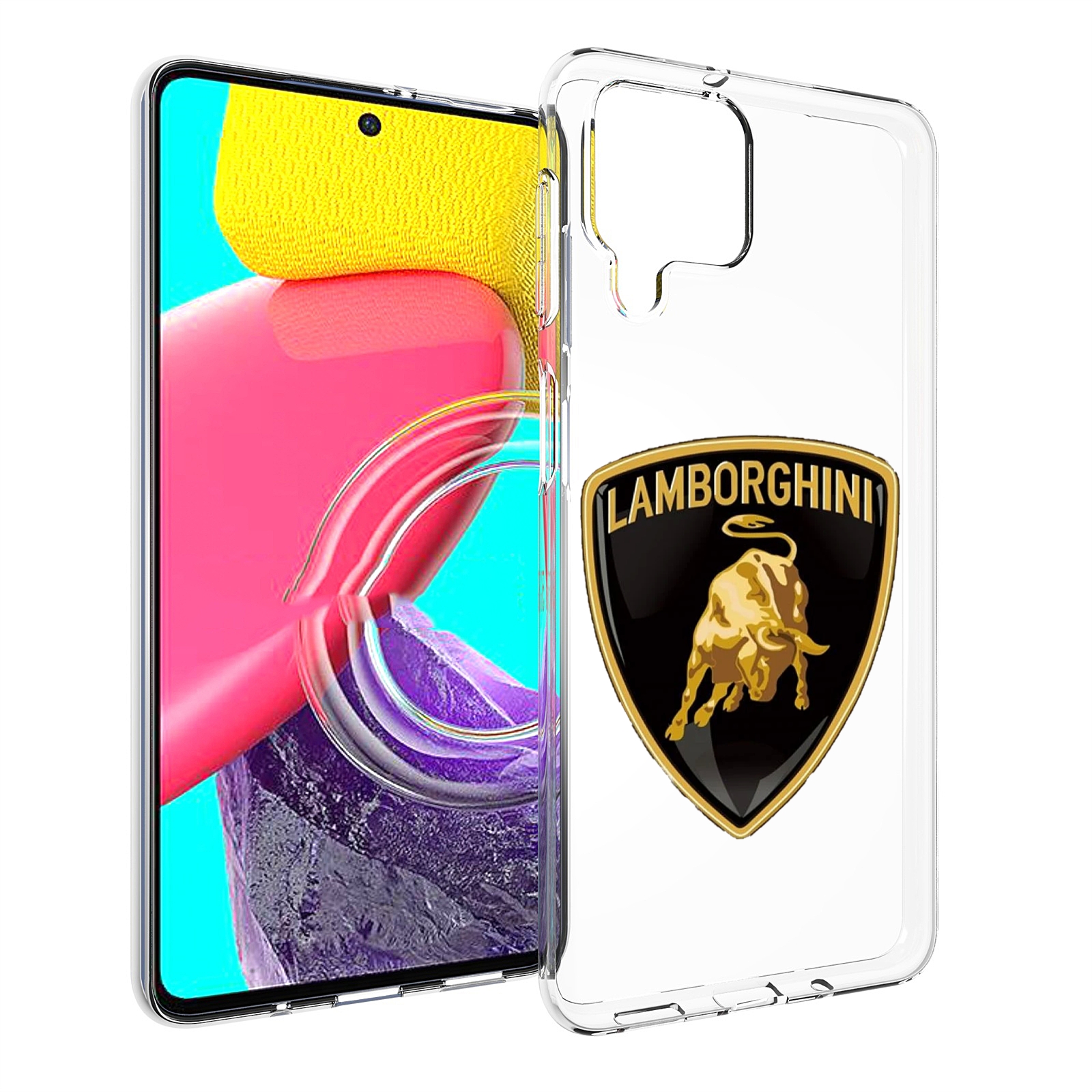 

Чехол Mypads Lamborghini 2 Для Samsung Galaxy M53 (Sm-M536), Прозрачный, Tocco