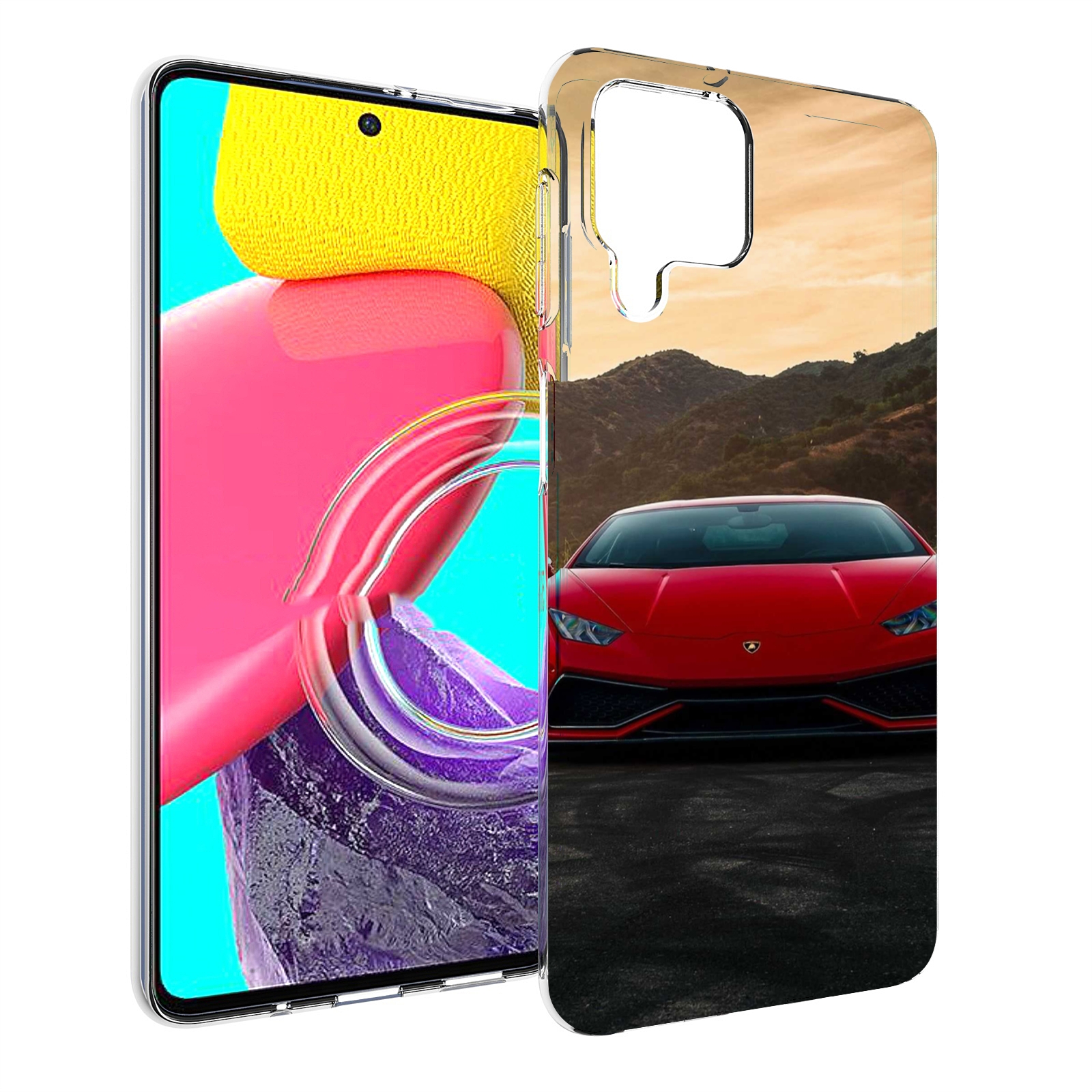 

Чехол Mypads Lamborghini 1 Мужской Для Samsung Galaxy M53 (Sm-M536), Прозрачный, Tocco