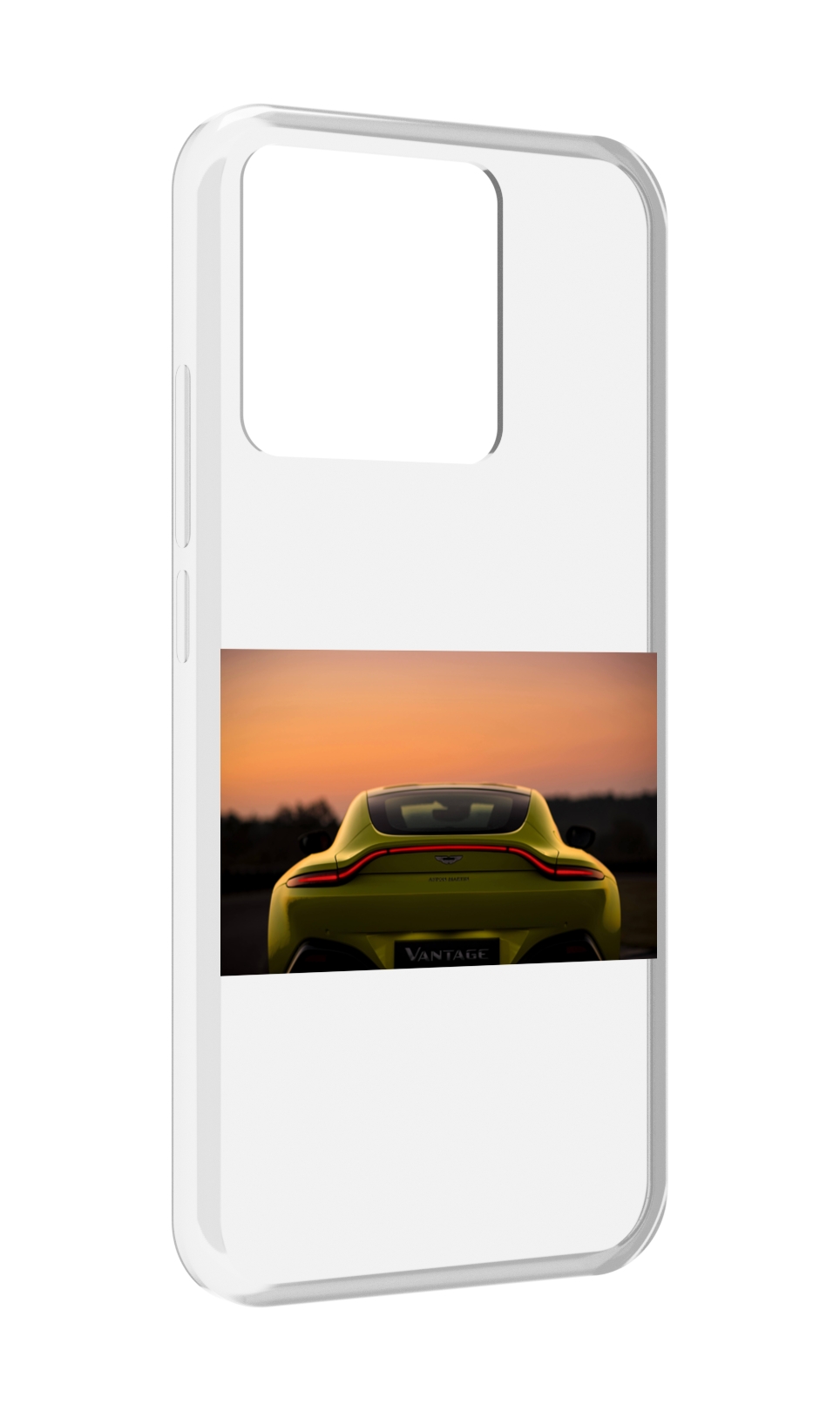 

Чехол MyPads Tocco для Xiaomi Redmi 10A aston martin, Прозрачный, Tocco