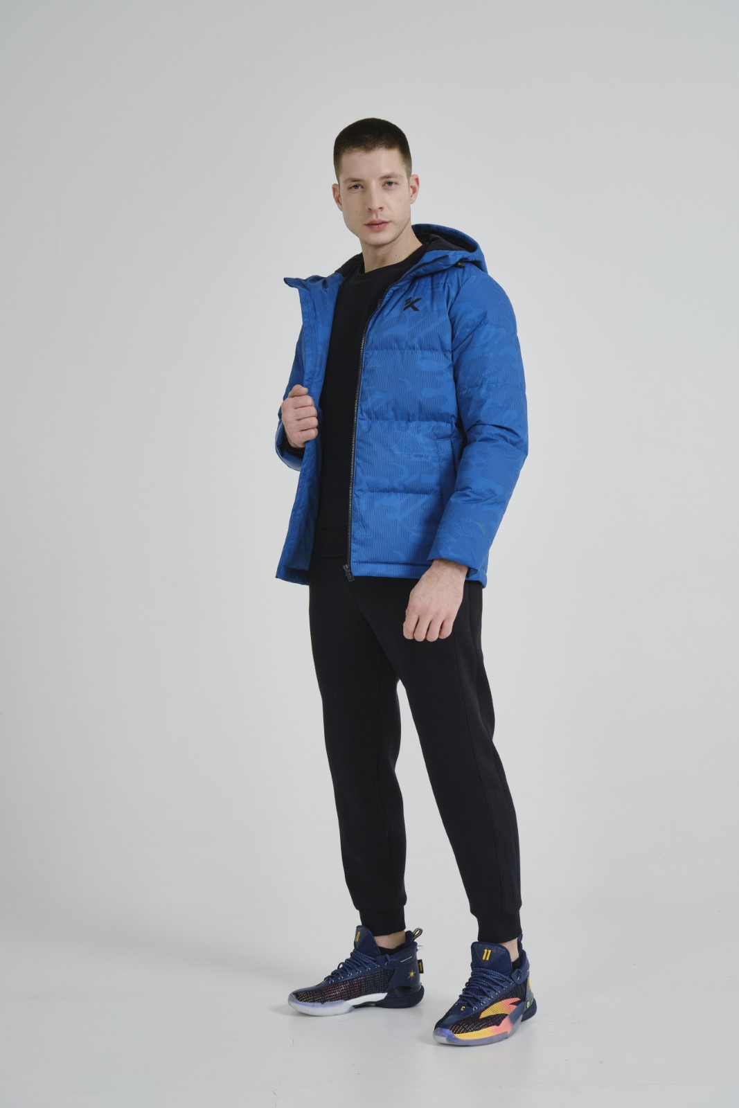 

Пуховик мужской Anta 852341919-3 синий XL, 852341919-3
