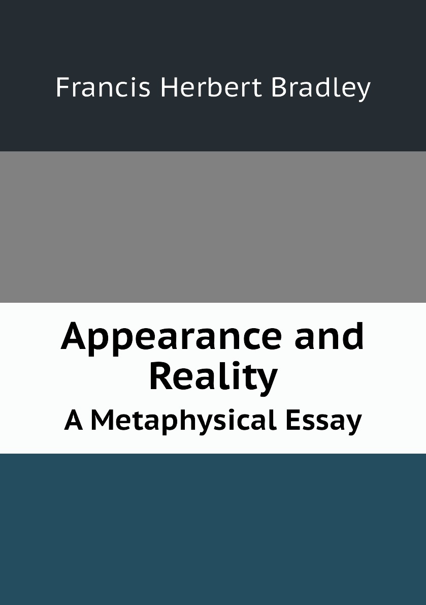 

Appearance and Reality