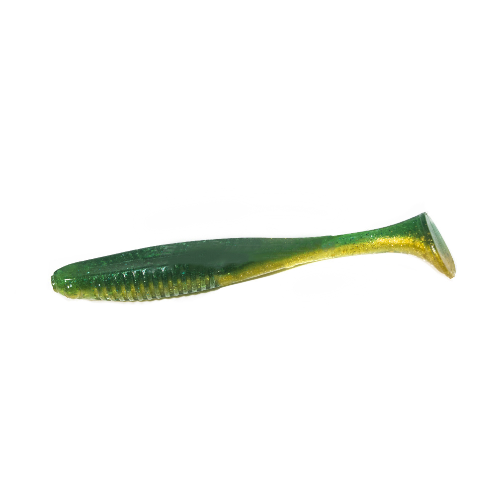 

Мягкие приманки Bait Breath E.T.SHAD 3.4" (7 шт.) #958, Зеленый;золотистый, E.T.Shad