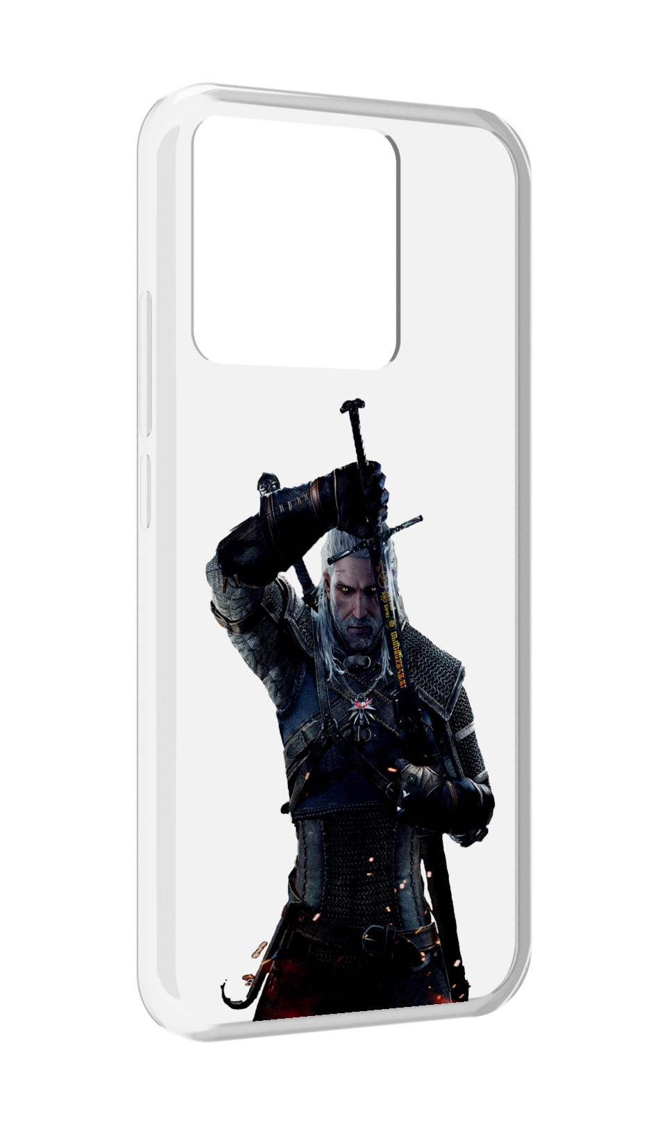 

Чехол MyPads Tocco для Xiaomi Redmi 10A The-Witcher-3-Ведьмак, Прозрачный, Tocco