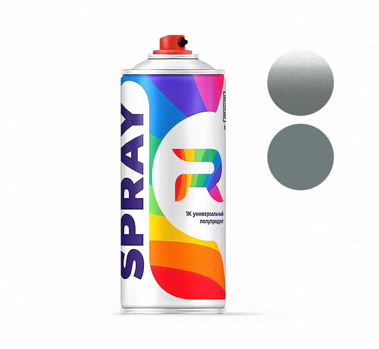 

Автомобильная краска Mercury BC, M6144, FA86:BC - Med. Gray (Базовая) RAL1 аэрозоль 520 мл, Mercury BC, M6144, FA86:BC - Med. Gray