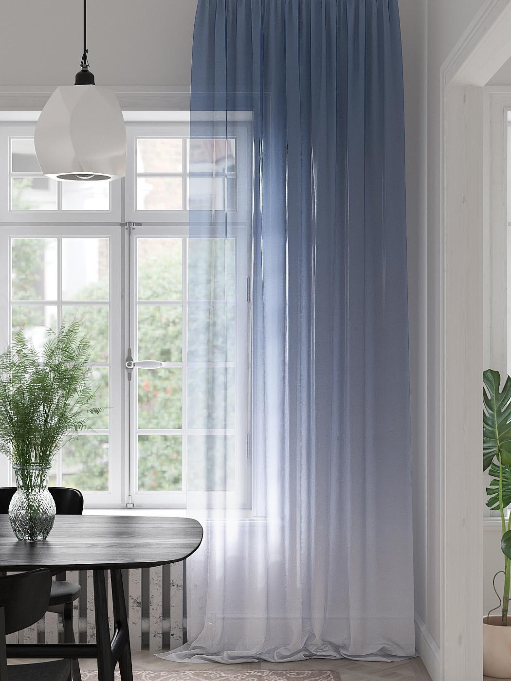 

Тюль AT HOME Хенвирст высота 280 см, ширина 150 см, крепление - шторная лента, Белый, 974361