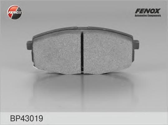 

Тормозные колодки FENOX передние для Kia Carens, Ceed/Hyundai i30 2002- BP43019