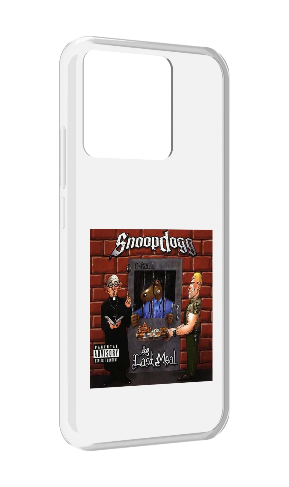 

Чехол MyPads Tocco для Xiaomi Redmi 10A Snoop Dogg THA LAST MEAL, Прозрачный, Tocco